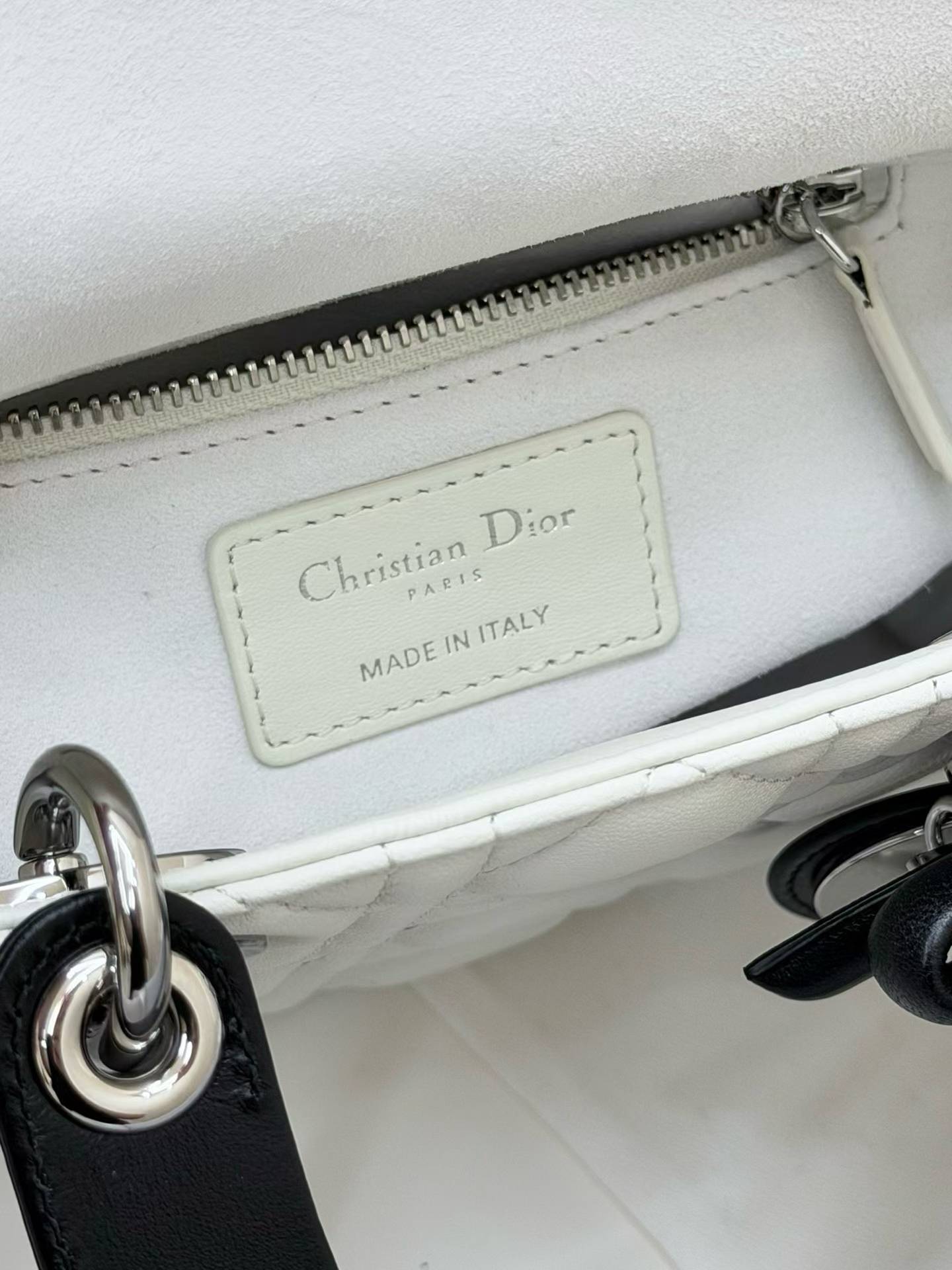 Dior Mini Lady Bag with Chain view 8