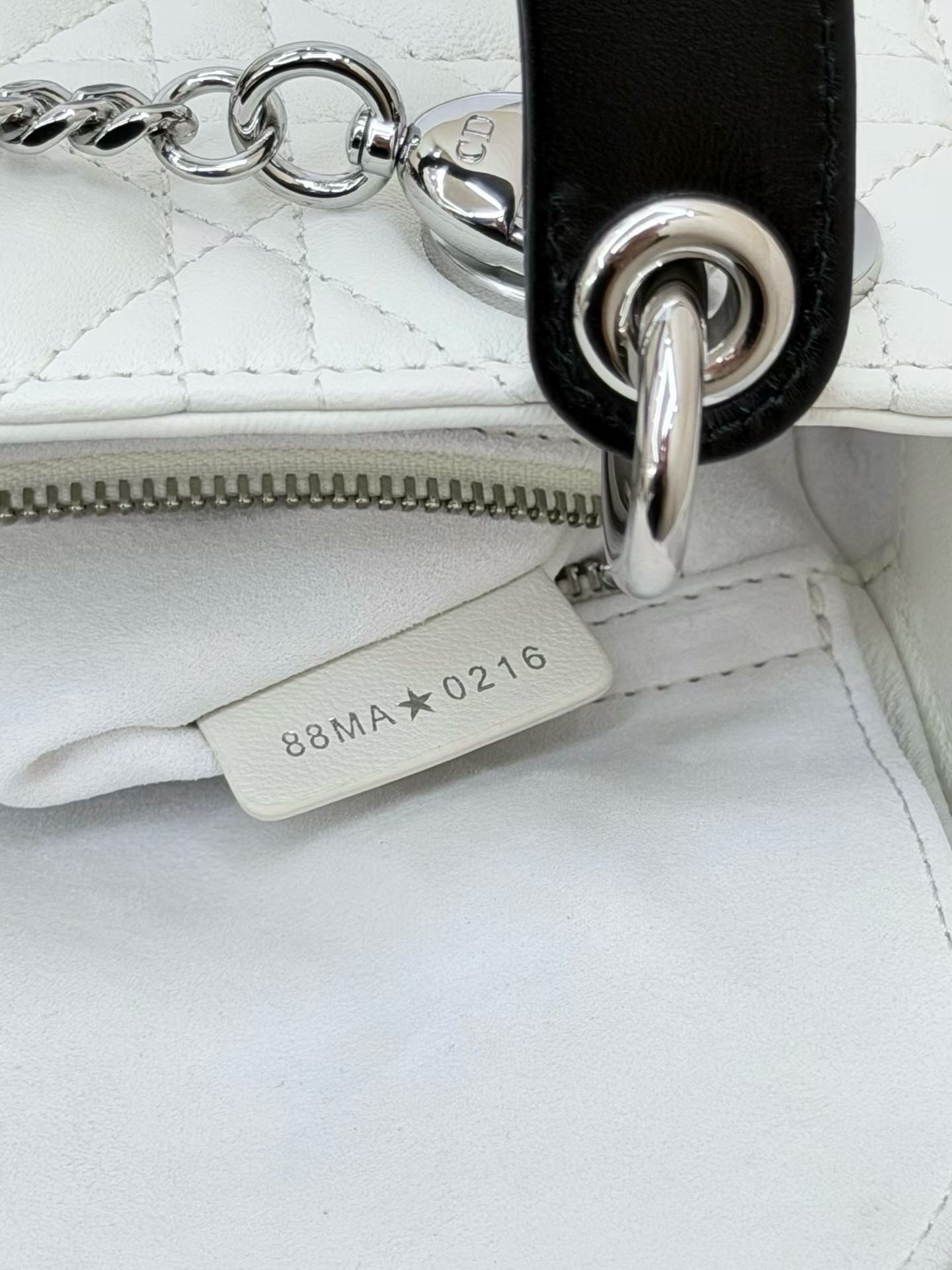 Dior Mini Lady Bag with Chain view 9