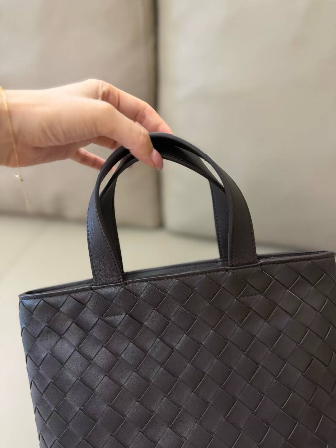 Bottega Veneta Mini Zipped Tote view 2