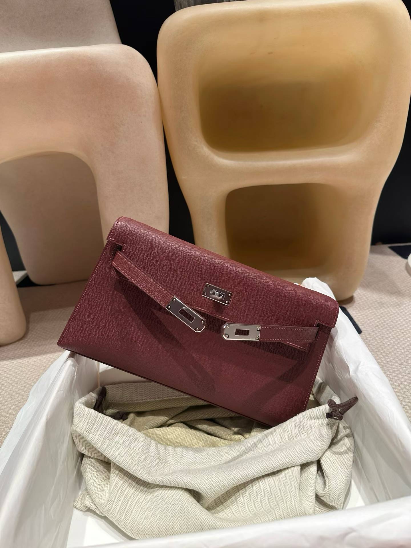 Hermès KELLY ELAN Underarm bag view 5