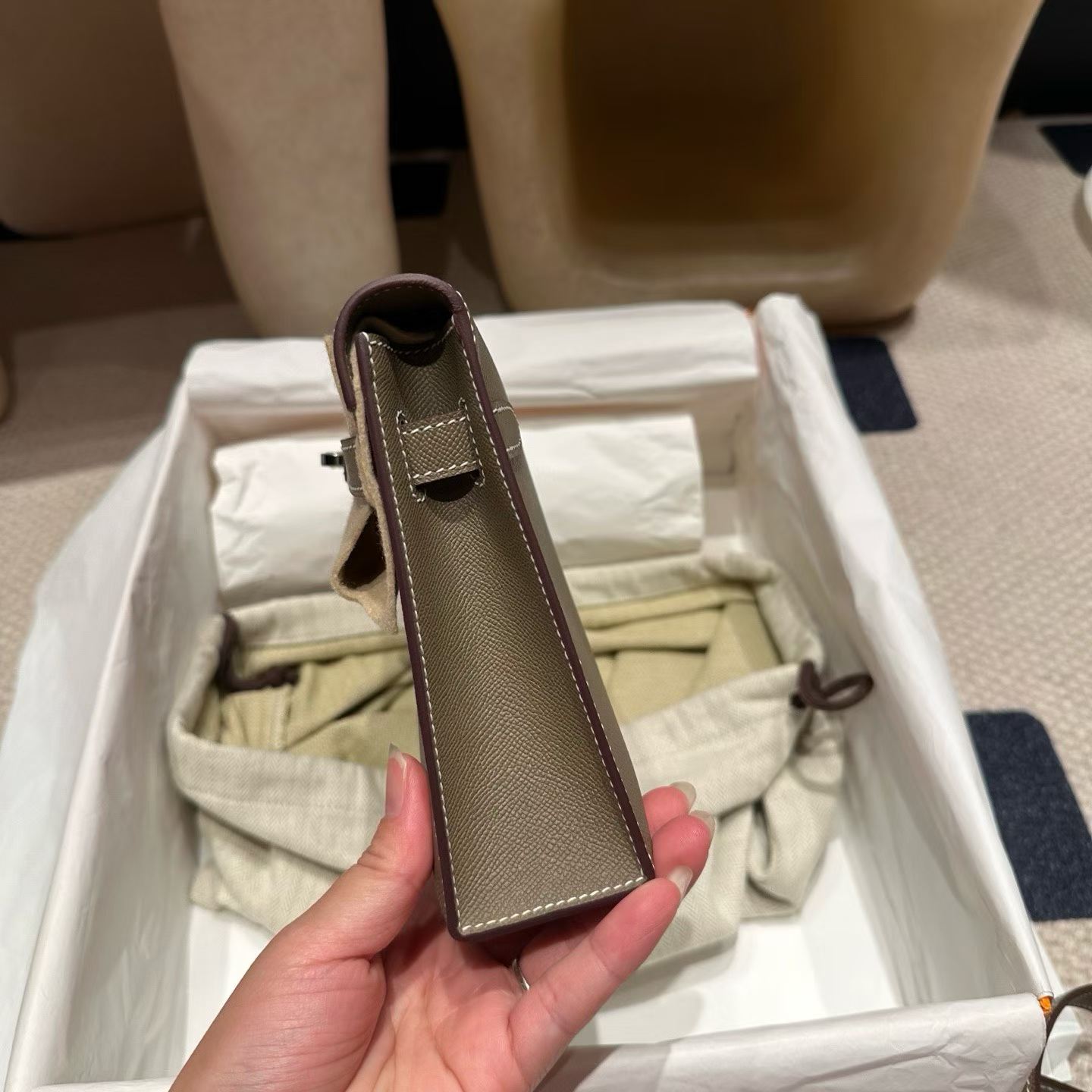Hermès KELLY ELAN Underarm bag view 3