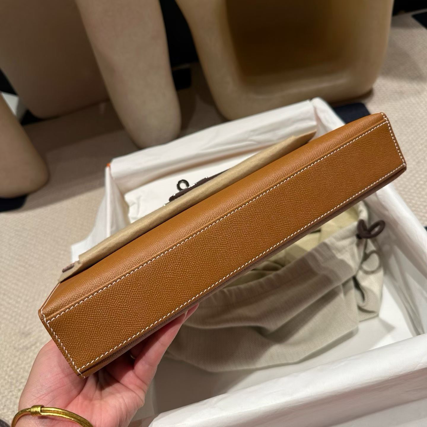 Hermès KELLY ELAN Underarm bag view 4