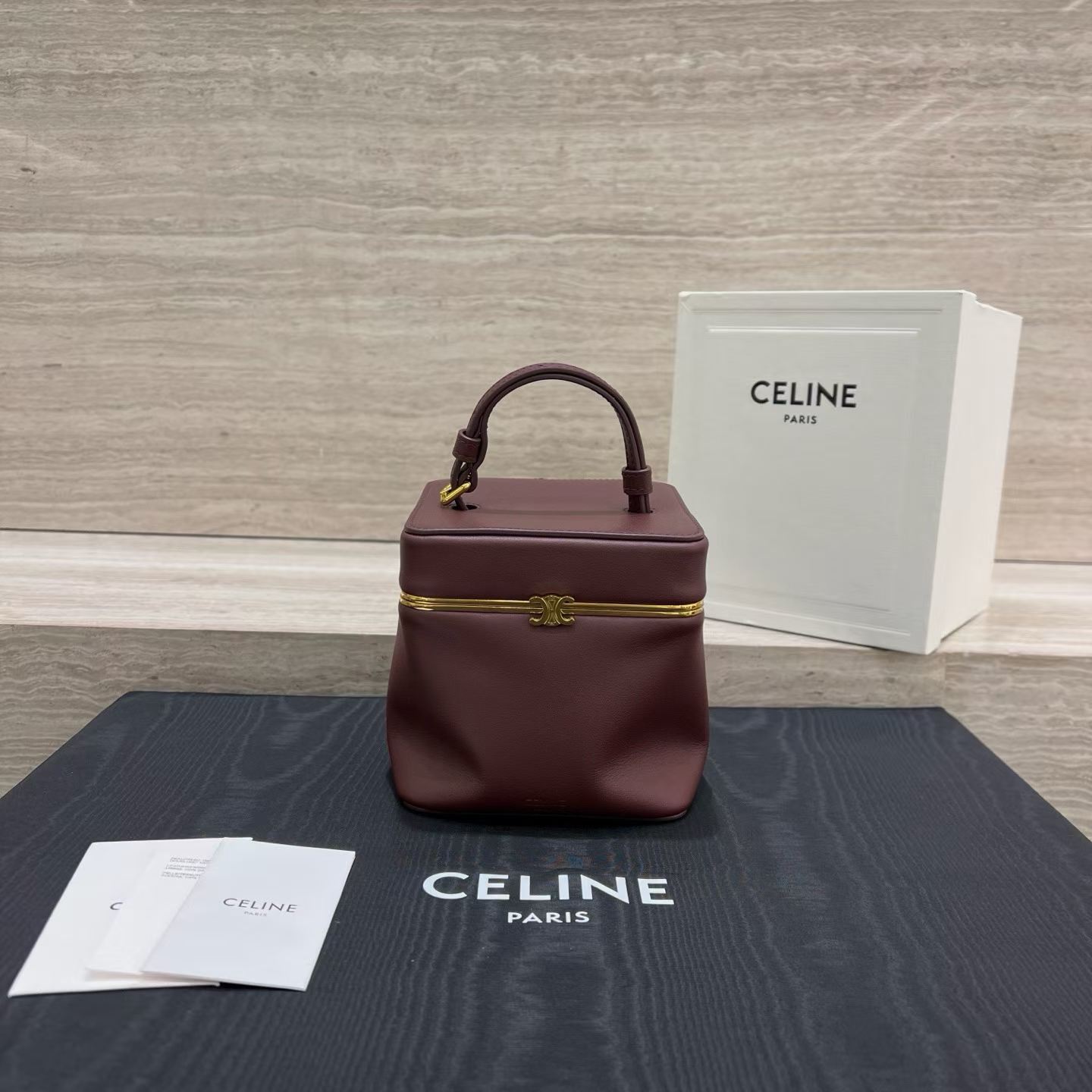 Celine Cube In Supple Calfskin view 1