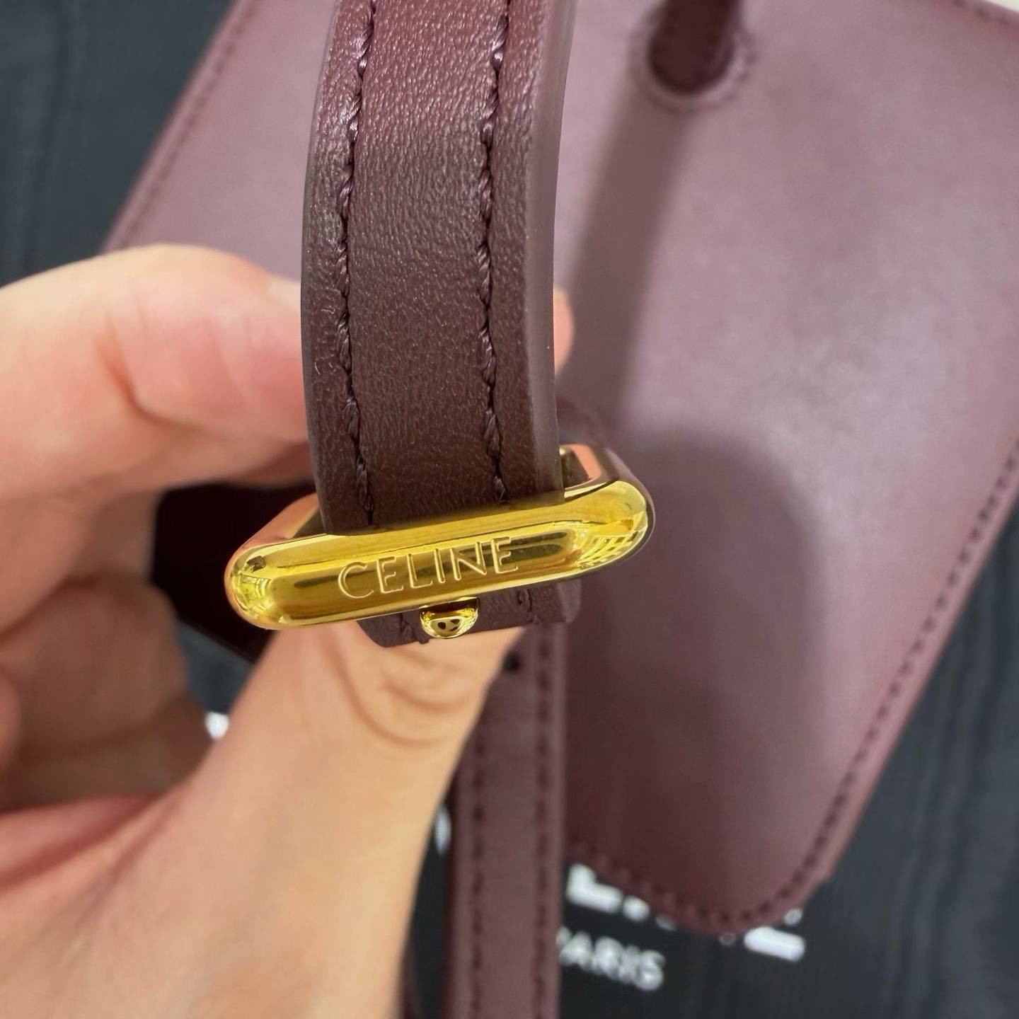 Celine Cube In Supple Calfskin view 6