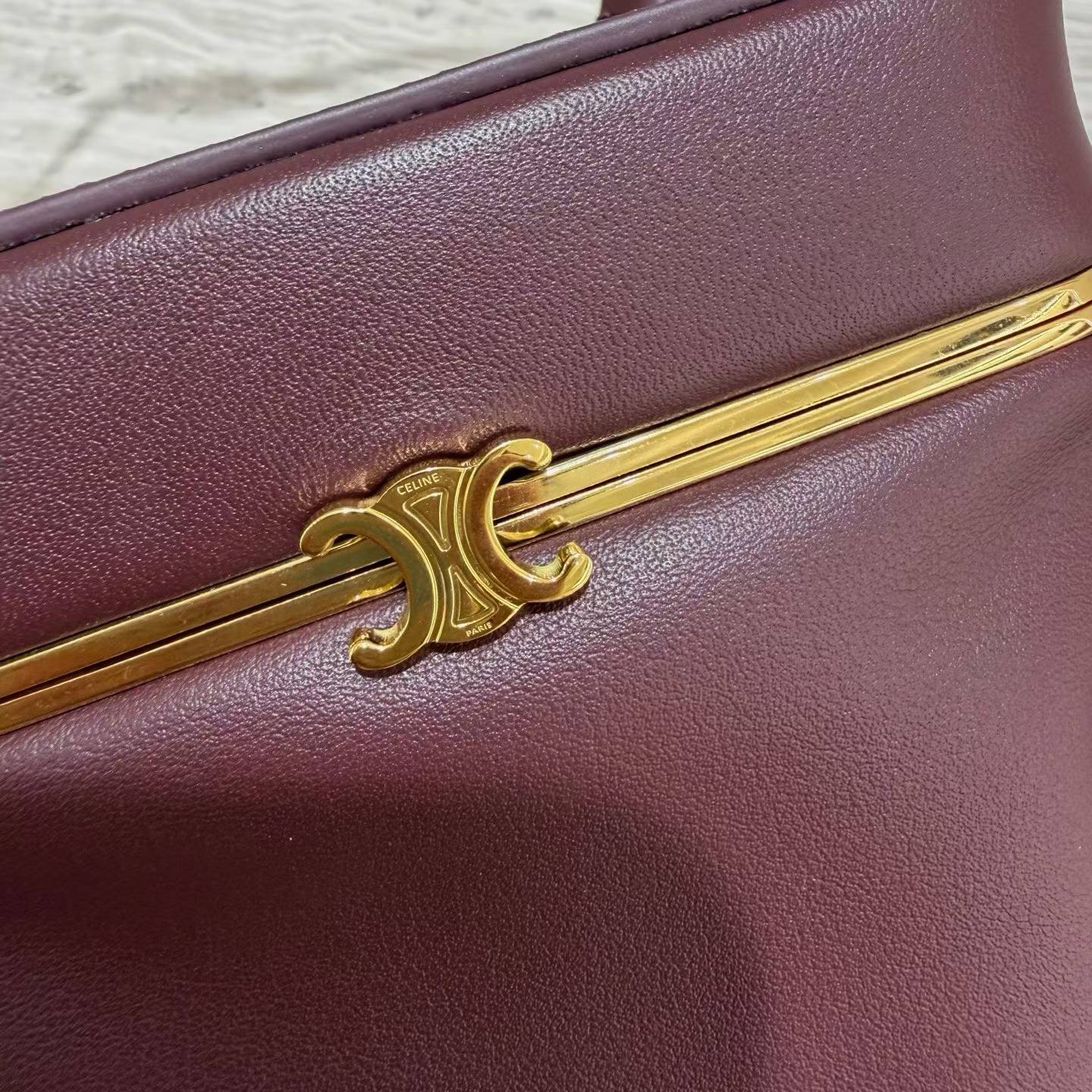 Celine Cube In Supple Calfskin view 8