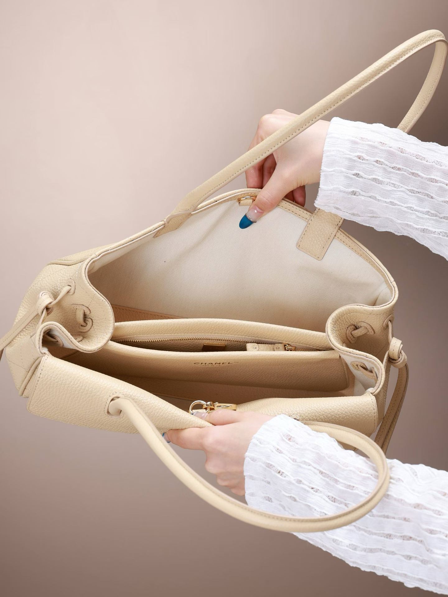 Chanel Small Shopping Bag view 3