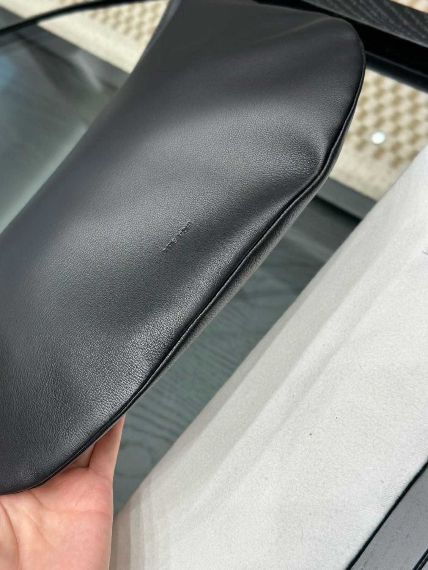 The Row E.W. Izzy Leather Bag view 3