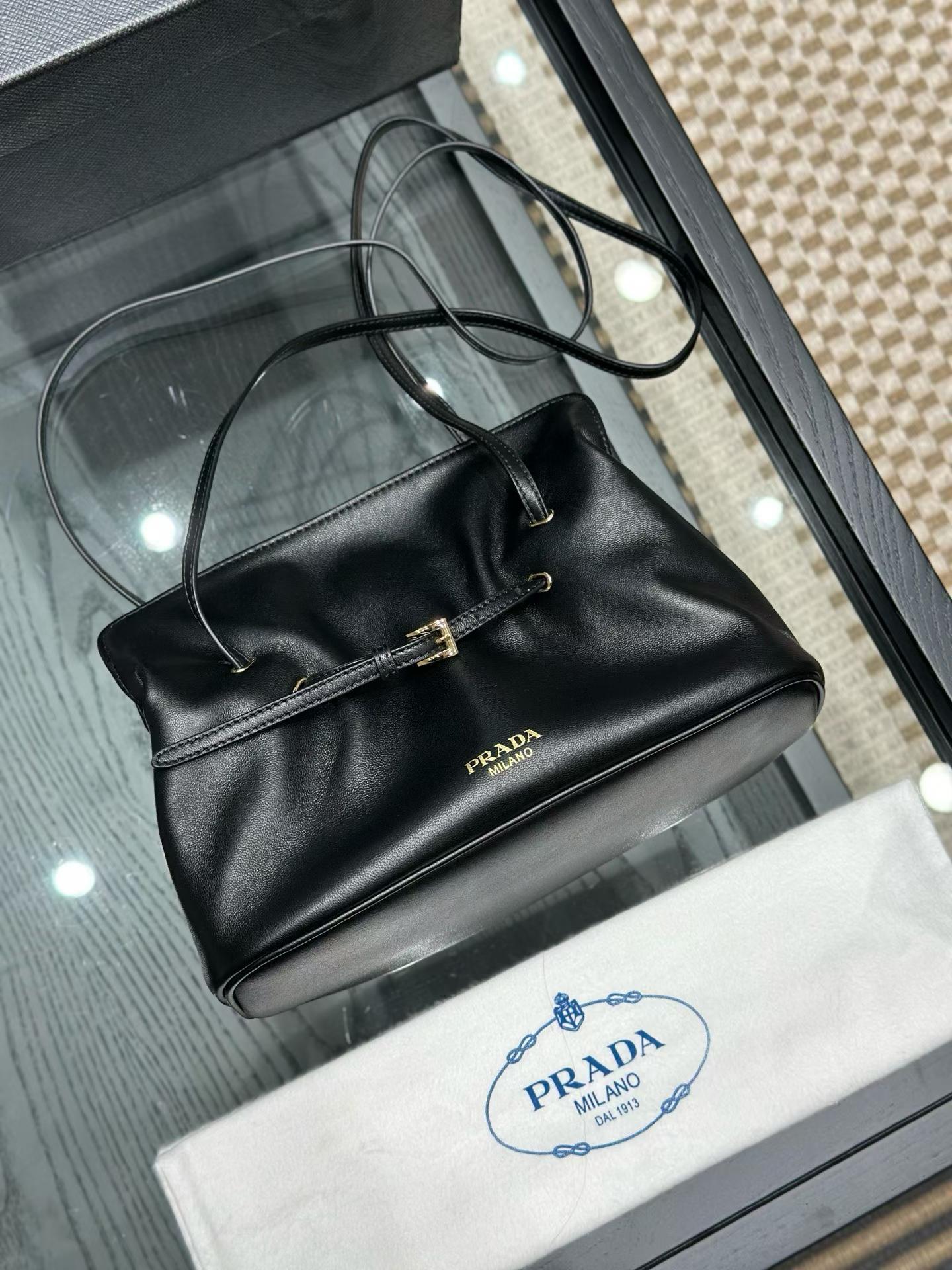 Prada Dada small nappa leather bag view 14