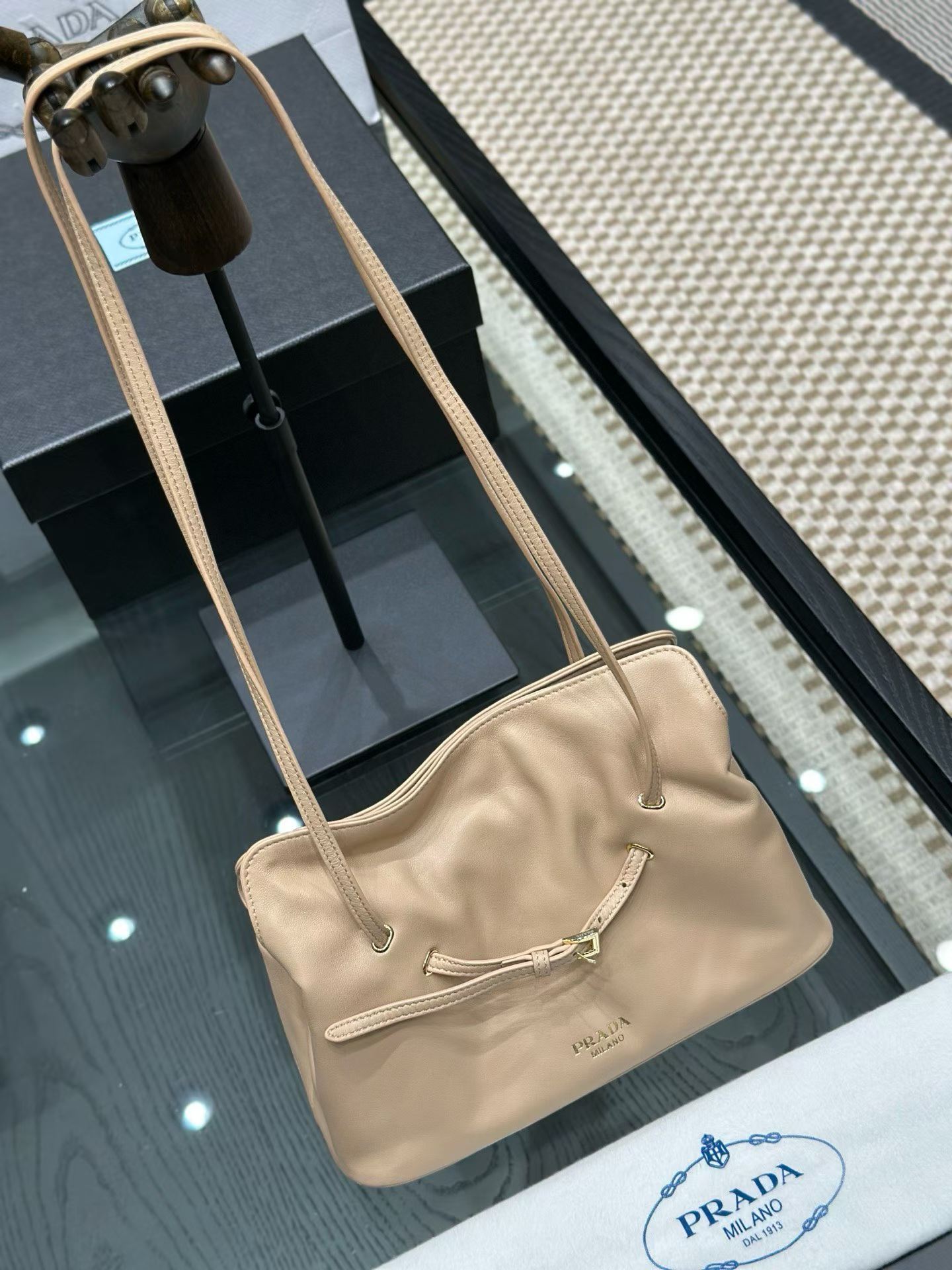 Prada Dada small nappa leather bag view 15