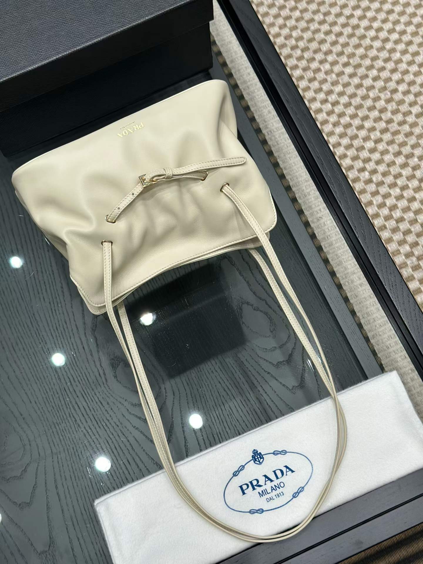 Prada Dada small nappa leather bag view 19