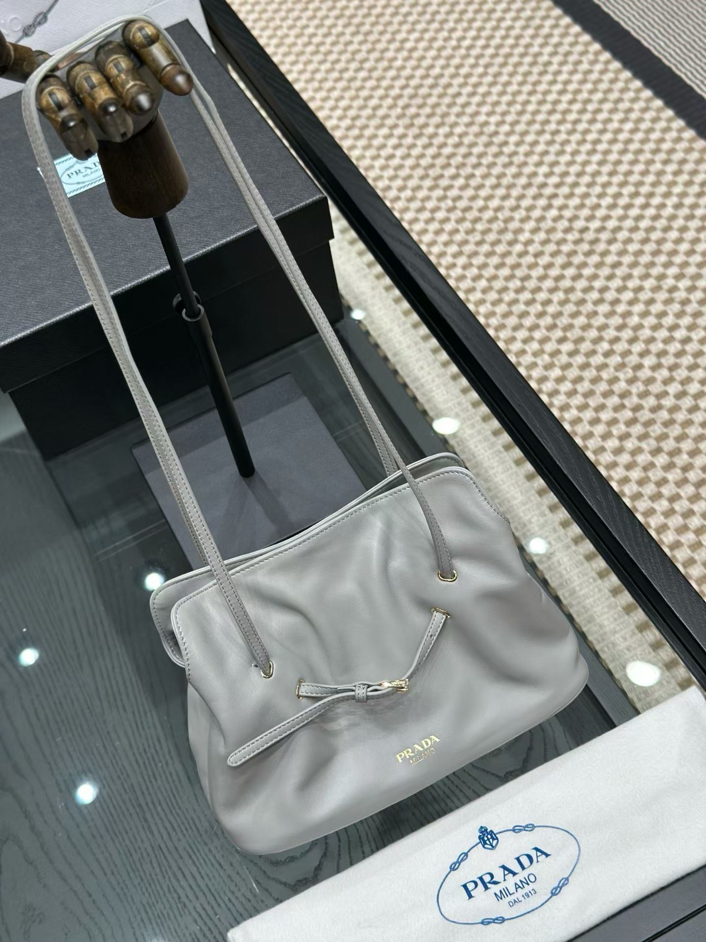Prada Dada small nappa leather bag view 21