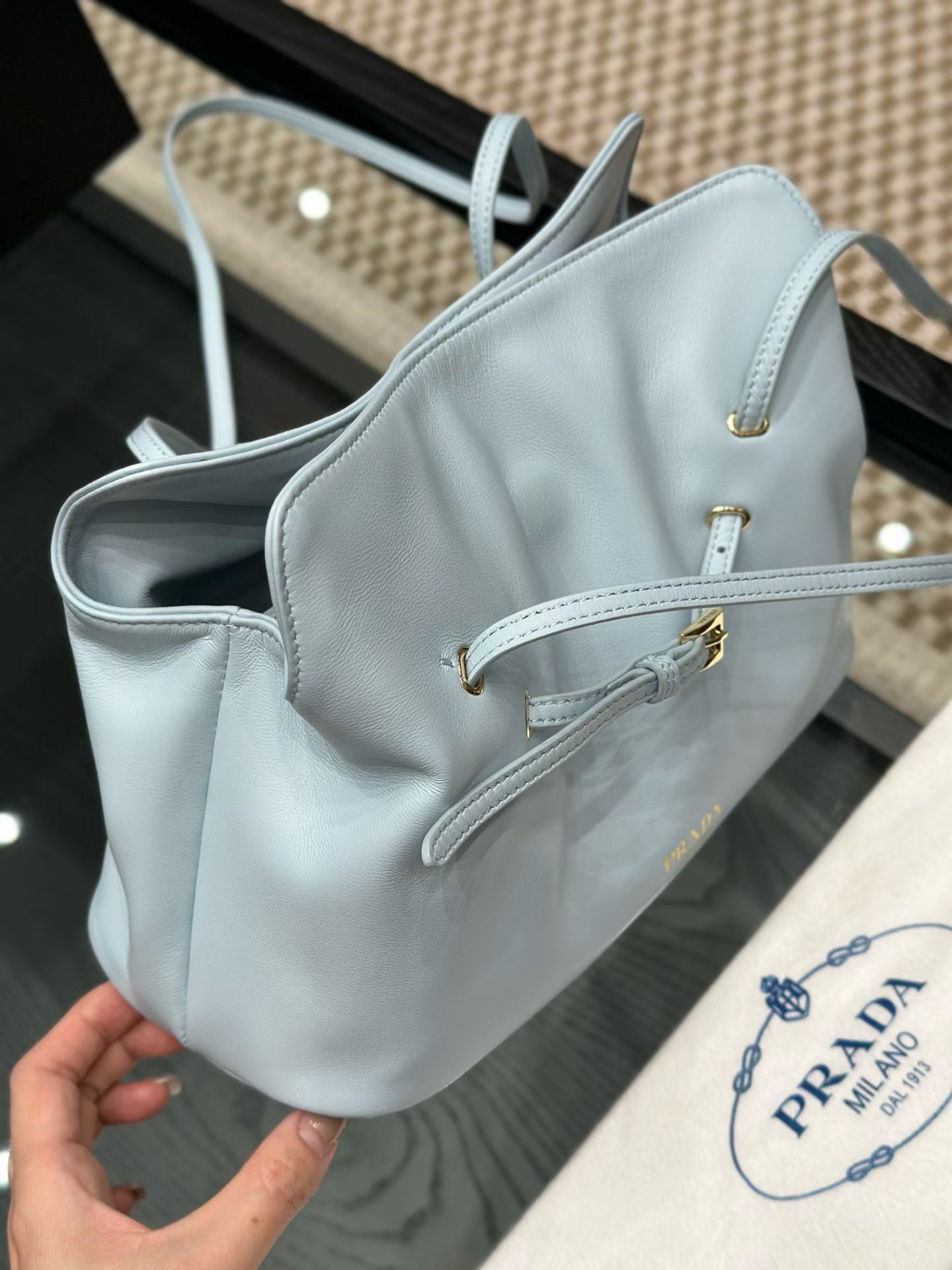 Prada Dada small nappa leather bag view 3