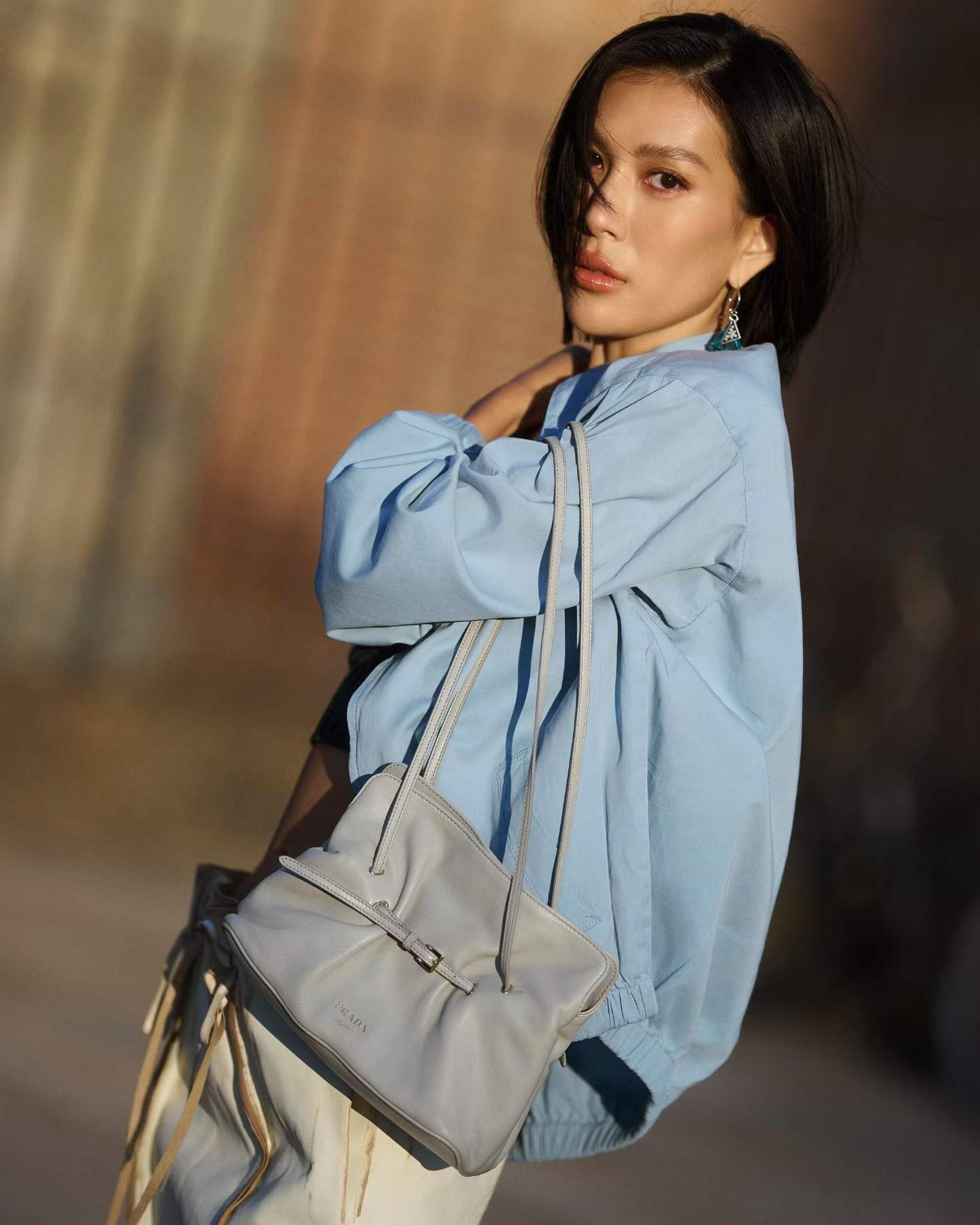 Prada Dada small nappa leather bag view 9