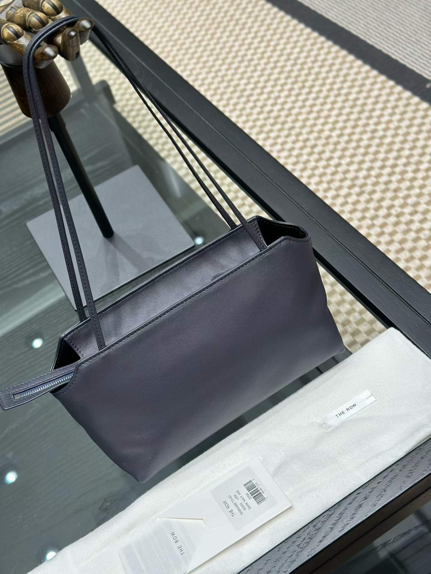 The Row Terrasse Leather To-Go Handbags view 1