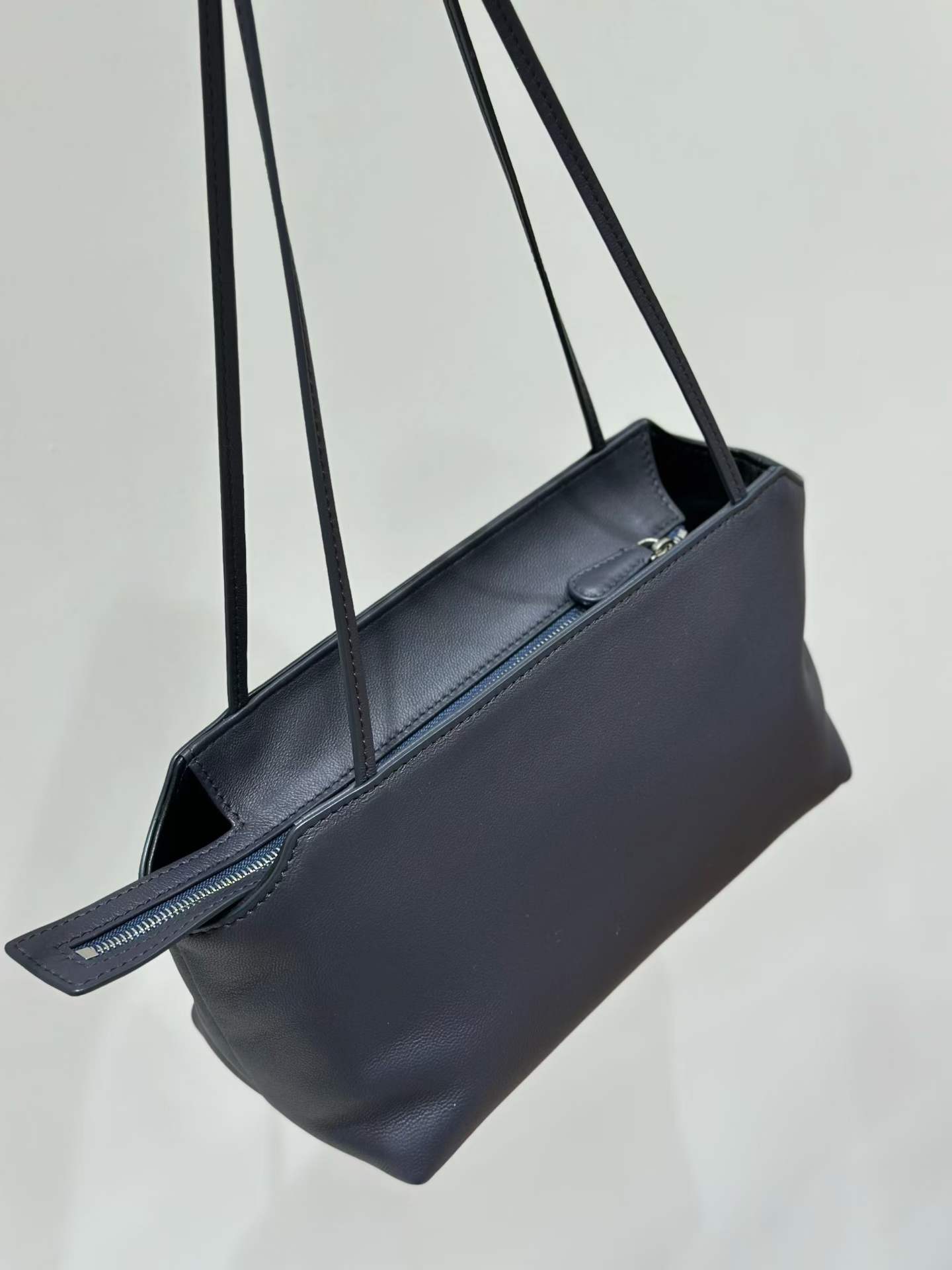The Row Terrasse Leather To-Go Handbags view 8