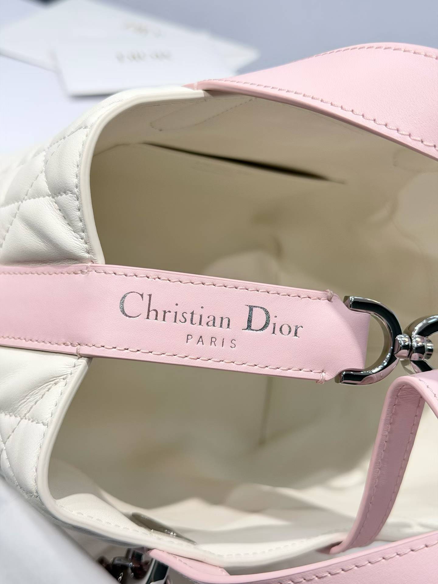 Dior Small Toujours Vertical Tote Bag view 5