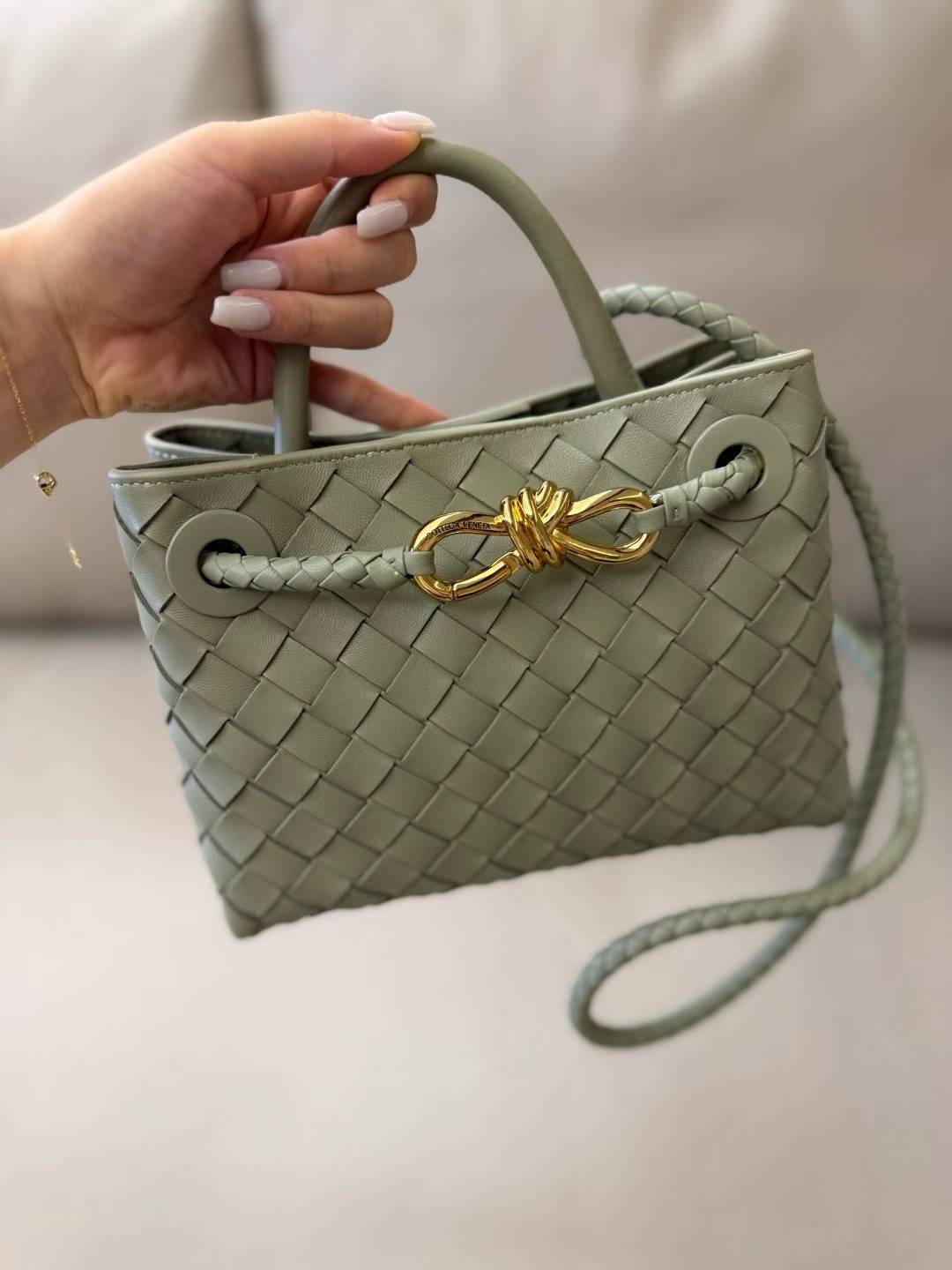 Bottega Veneta Mini Andiamo view 10