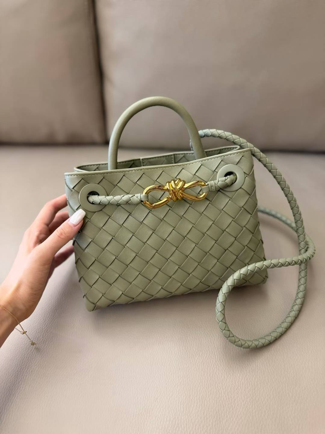 Bottega Veneta Mini Andiamo view 14