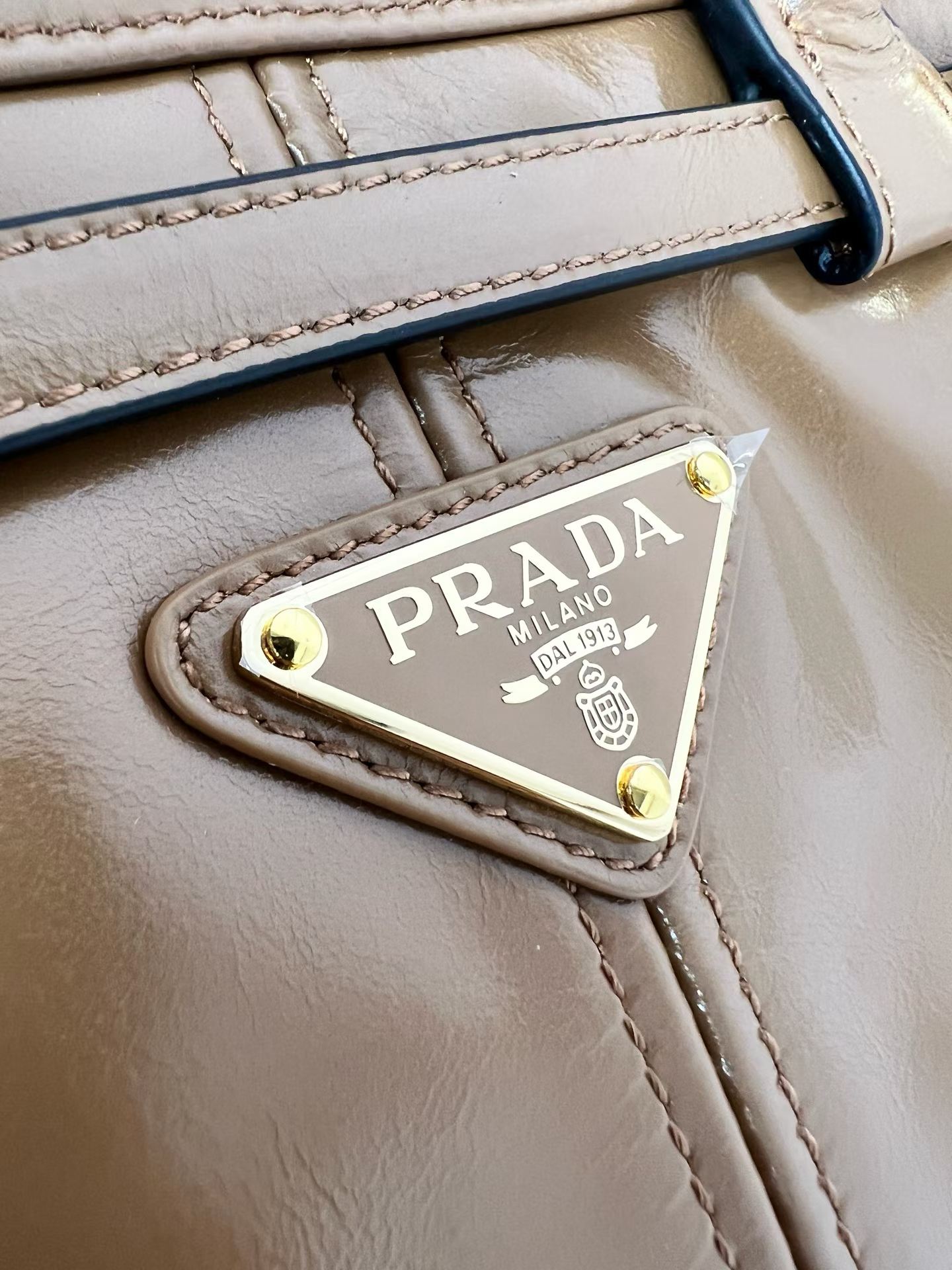 Prada Bonnie leather mini handbag view 26
