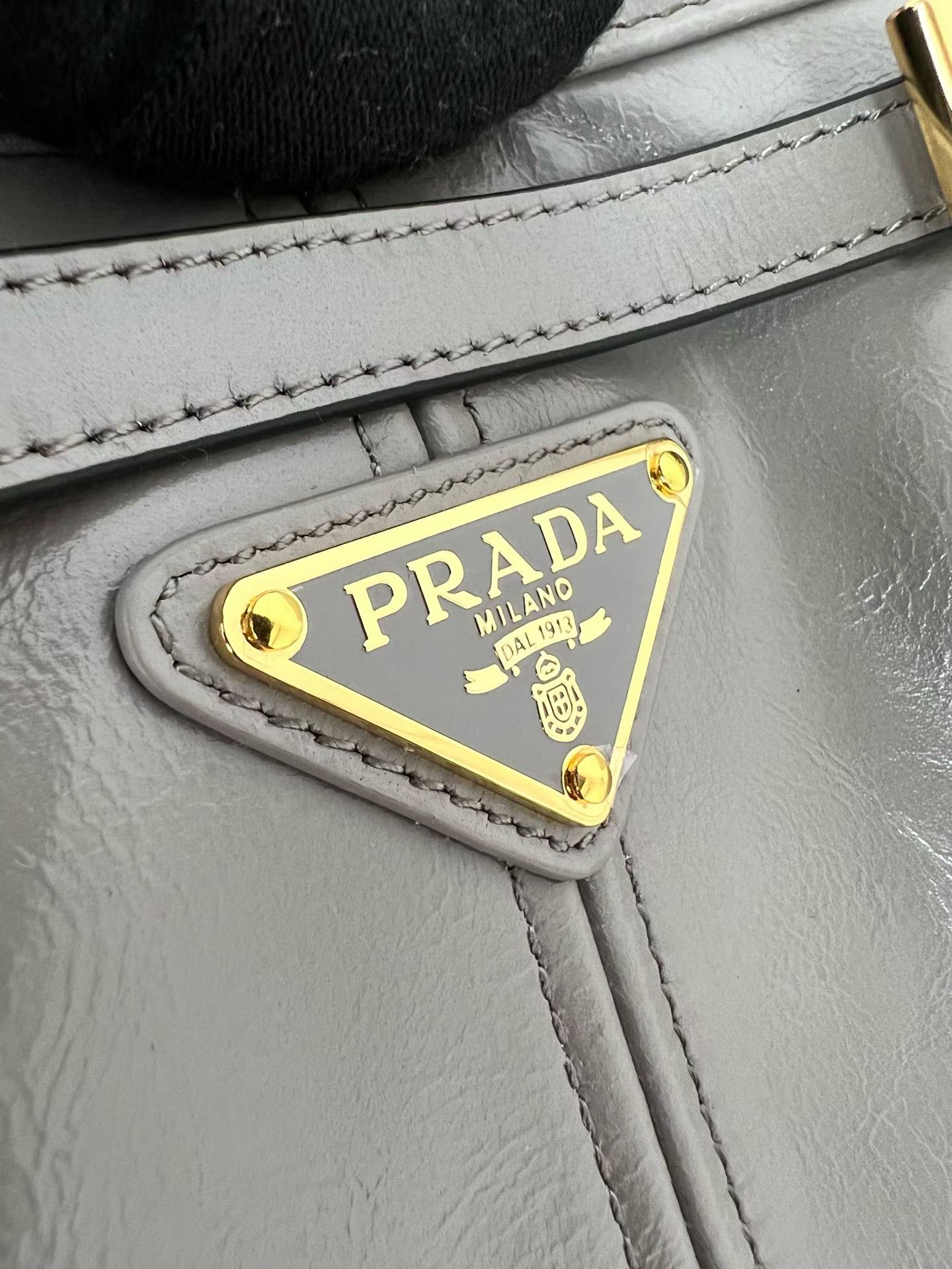 Prada Bonnie leather mini shoulder bag view 12