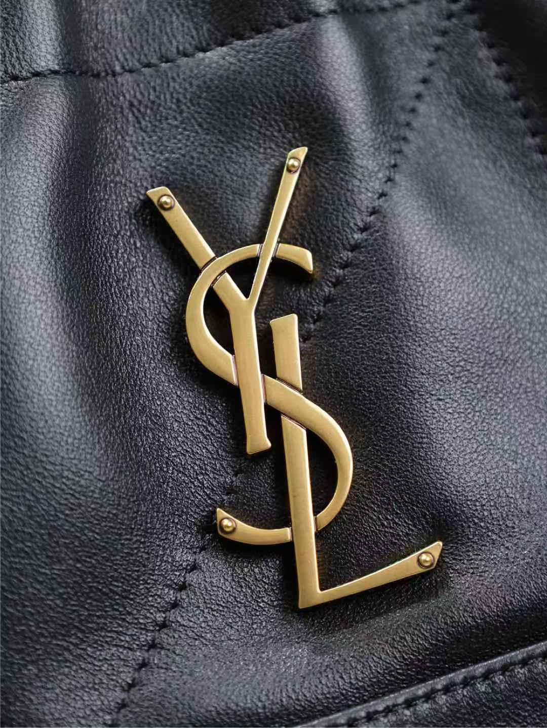 Saint Laurent jamie shopping bag in lambskin view 6