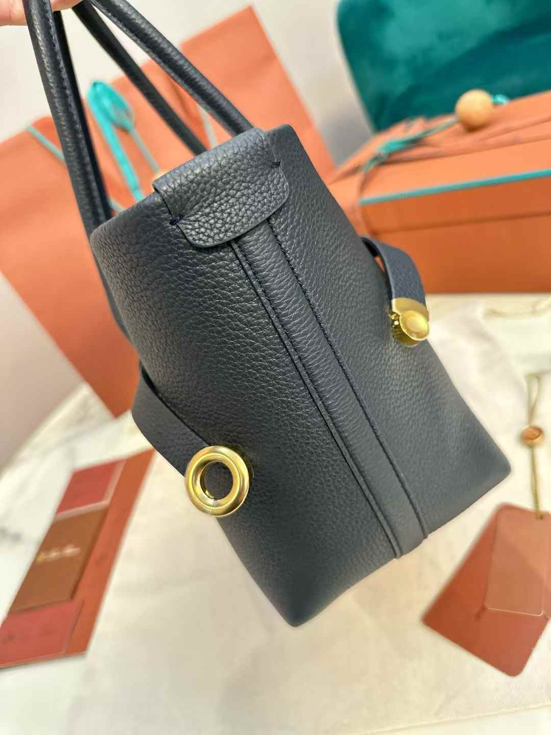 Loro Piana Small Ghiera Shopper view 5