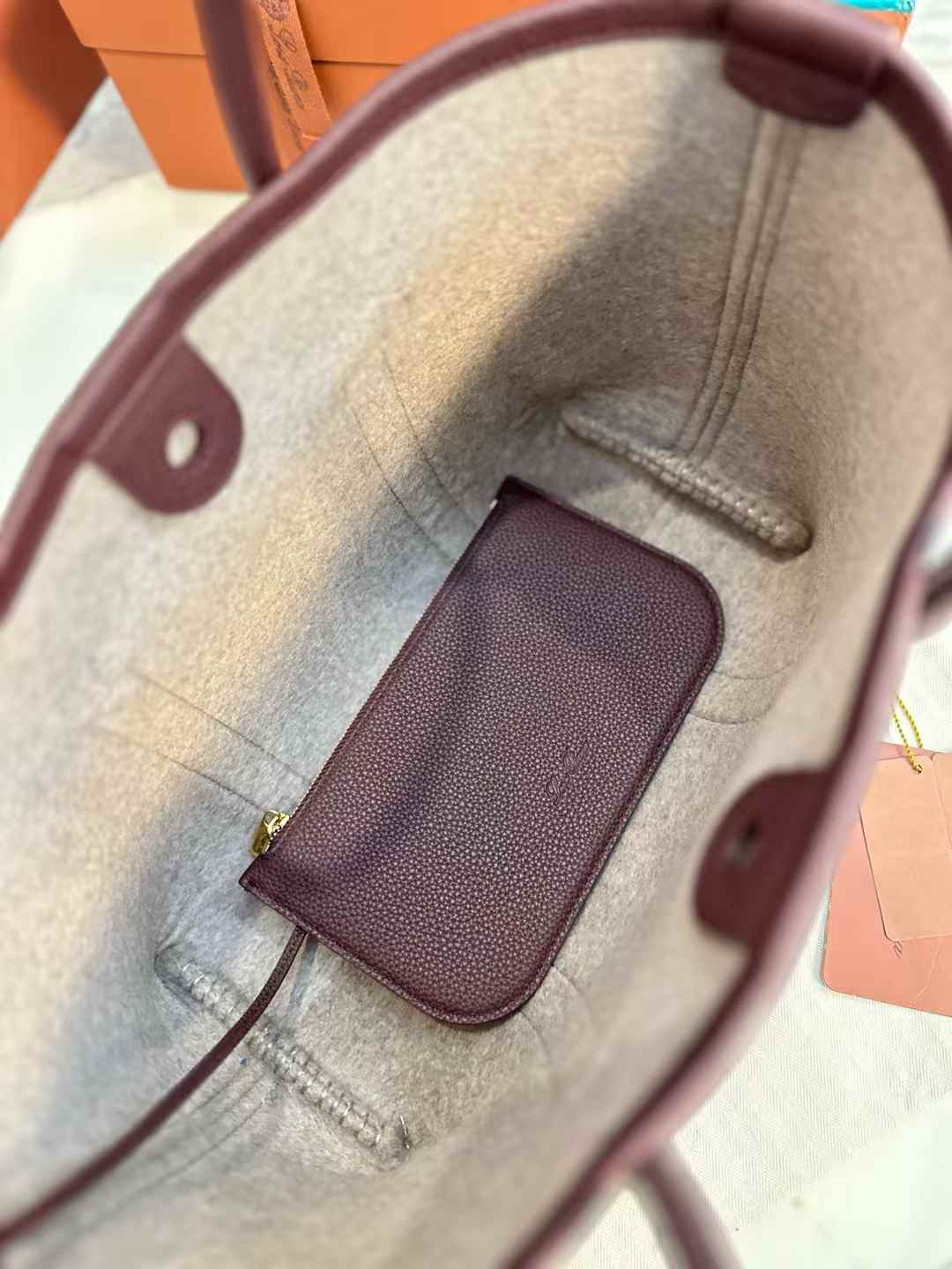 Loro Piana Small Ghiera Shopper view 7
