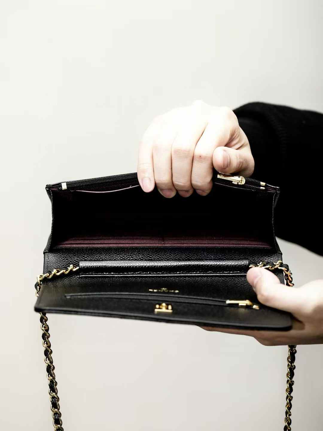 Chanel Chain wallet view 3
