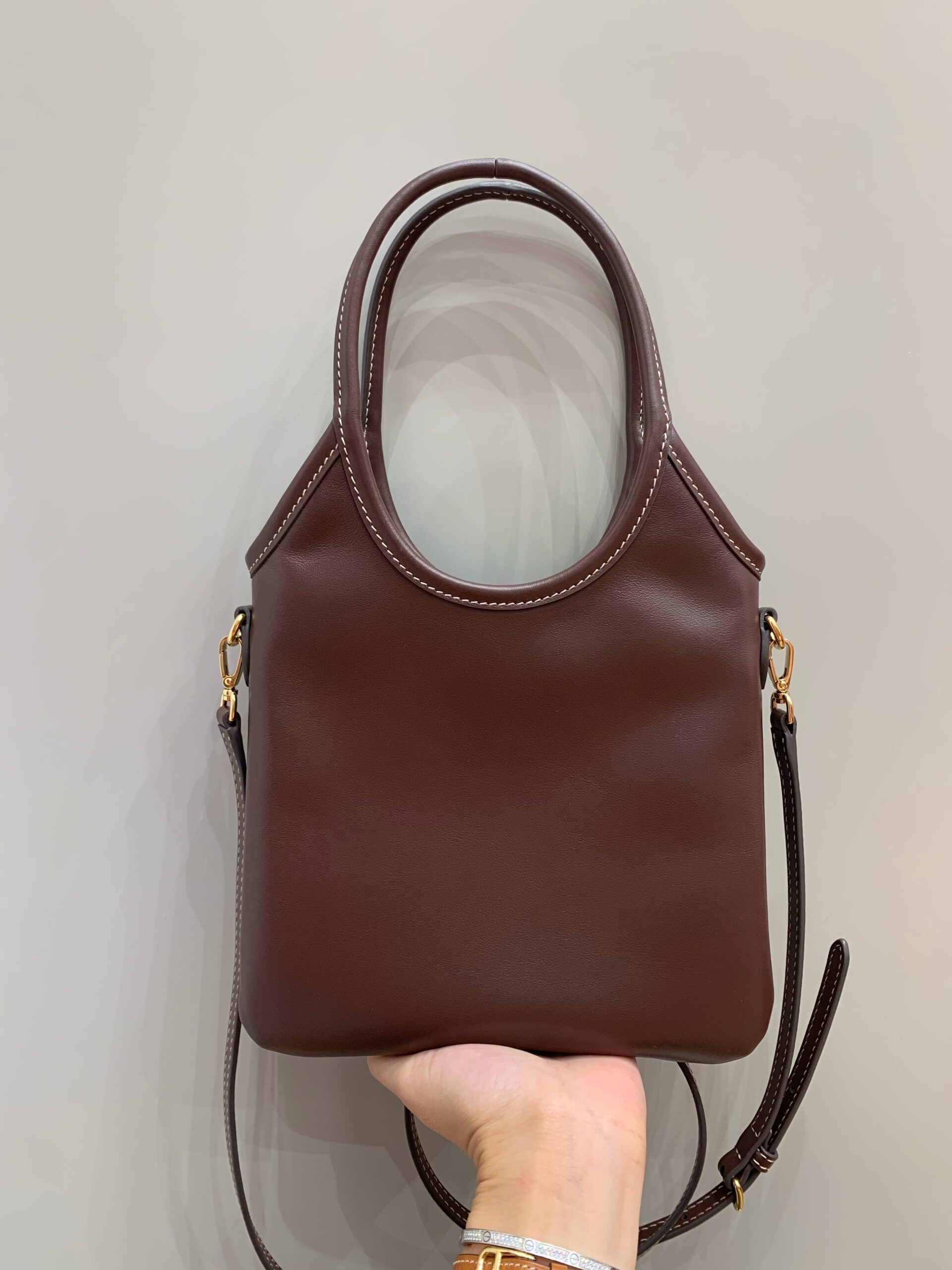 Miu Miu IVY leather handbag view 2