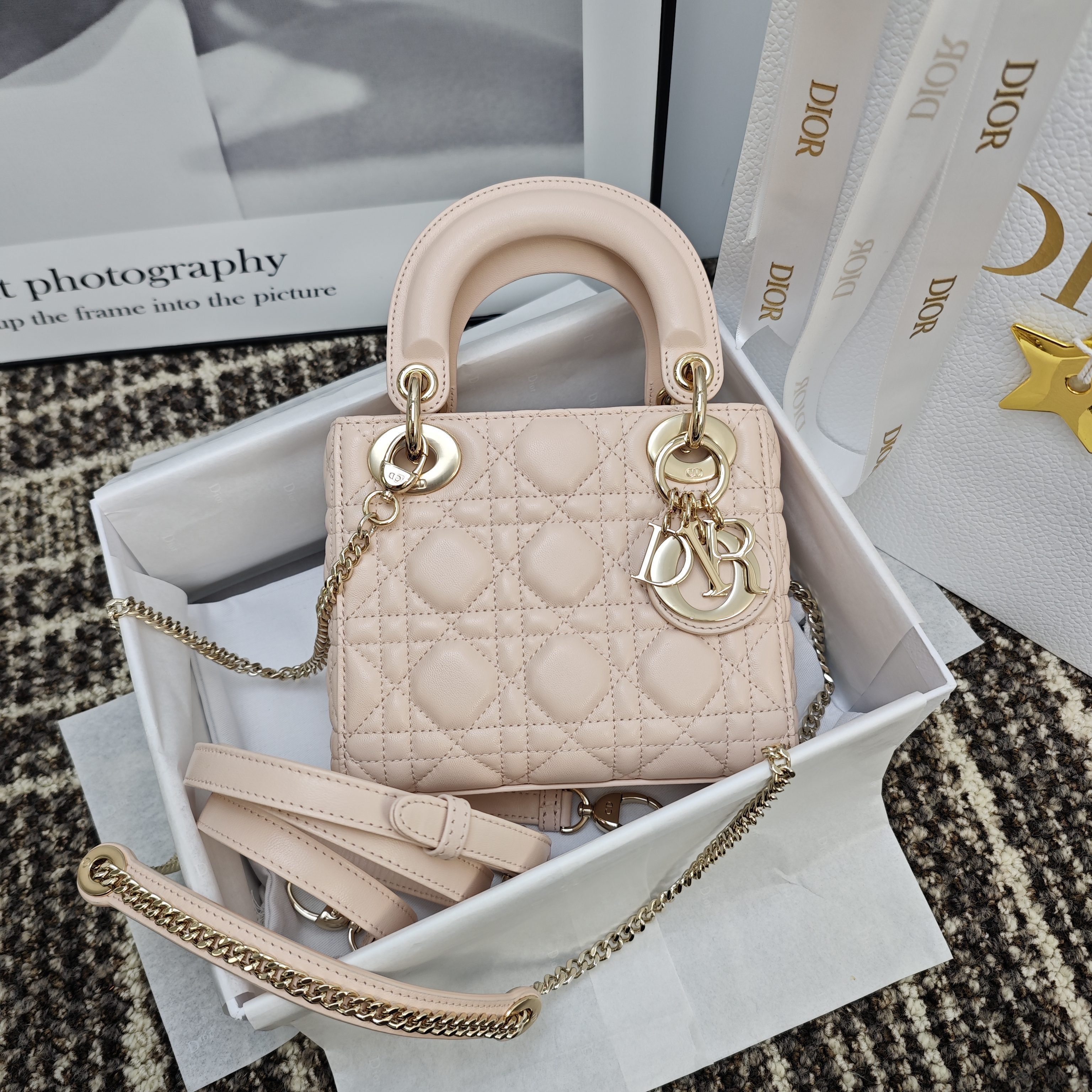 Dior Mini Lady Bag view 1