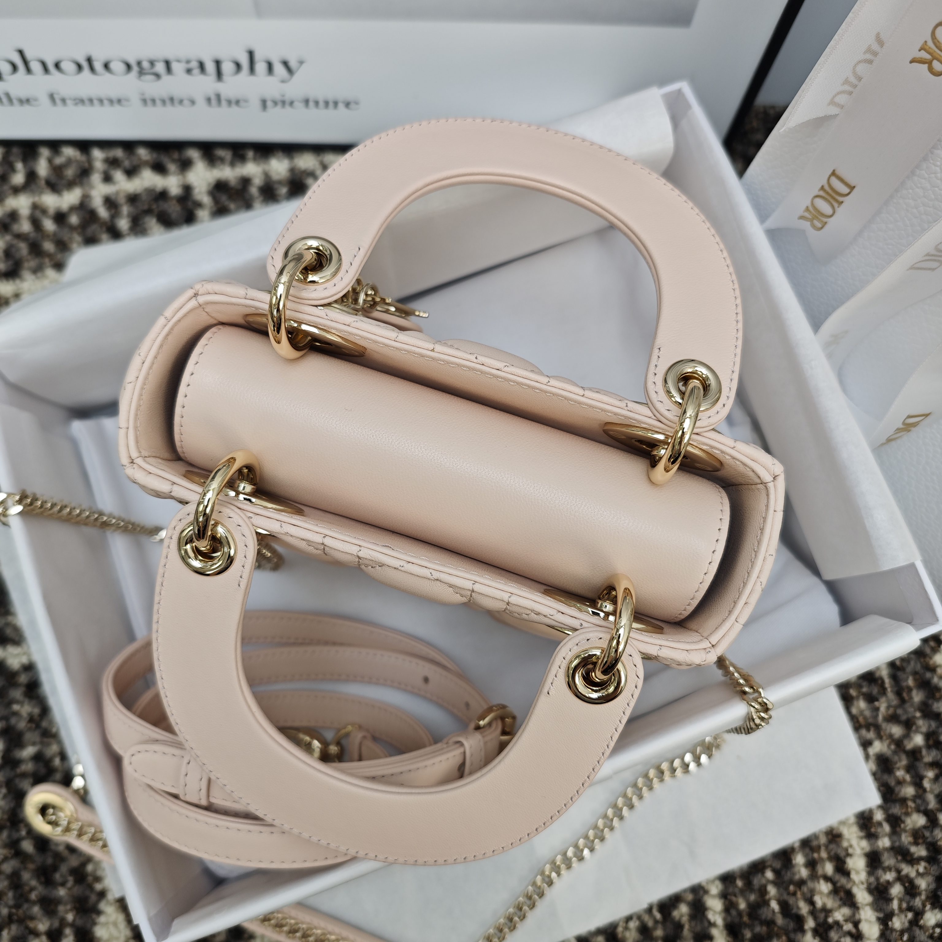 Dior Mini Lady Bag view 4