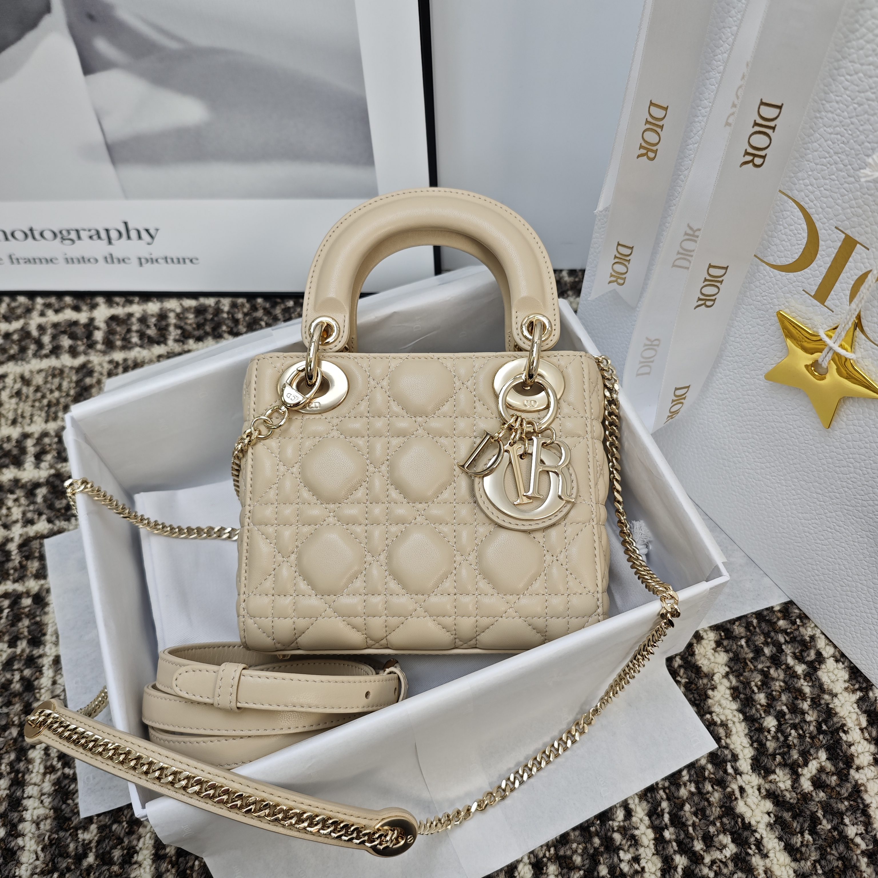 Dior Mini Lady Bag view 1