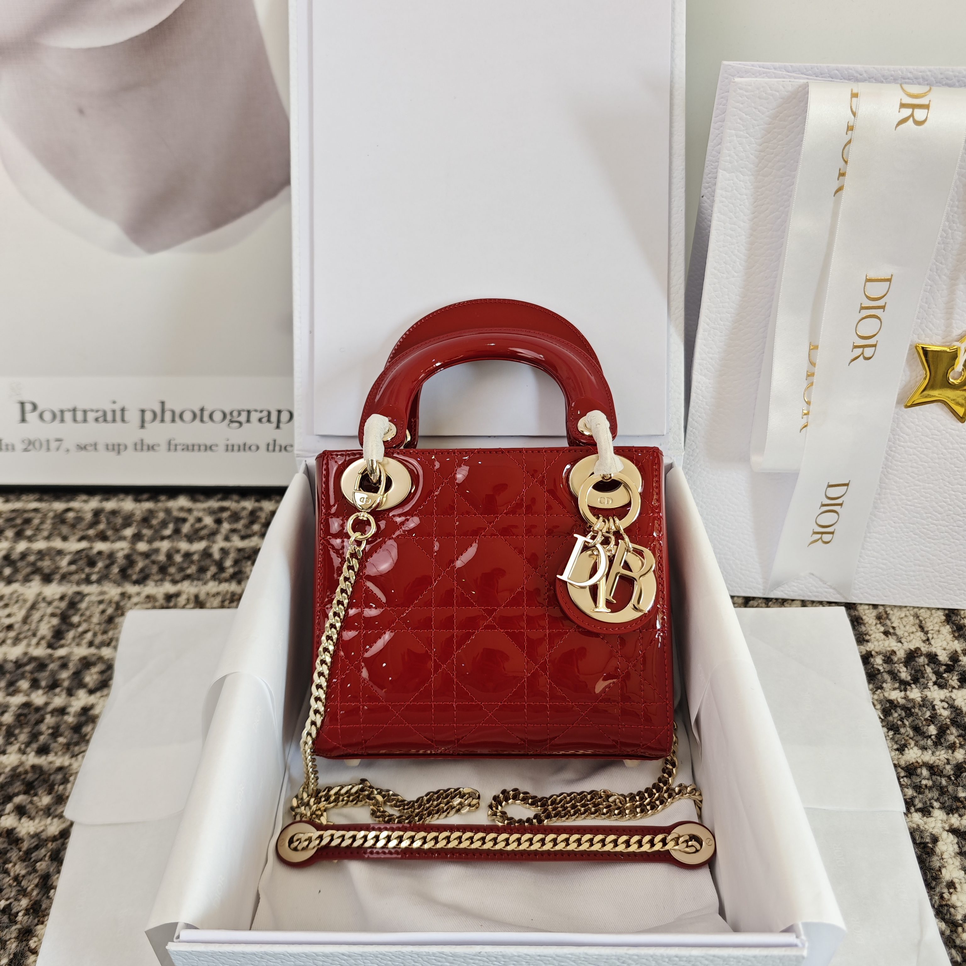 Dior Mini Lady Bag view 1