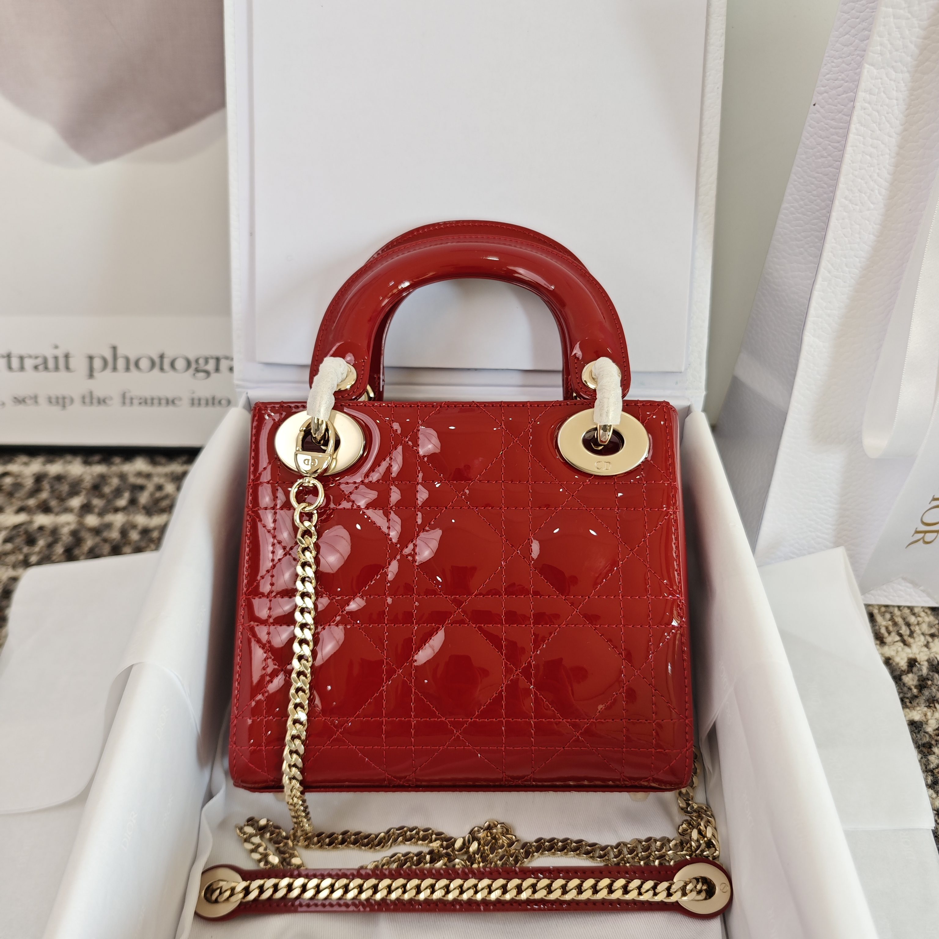 Dior Mini Lady Bag view 9