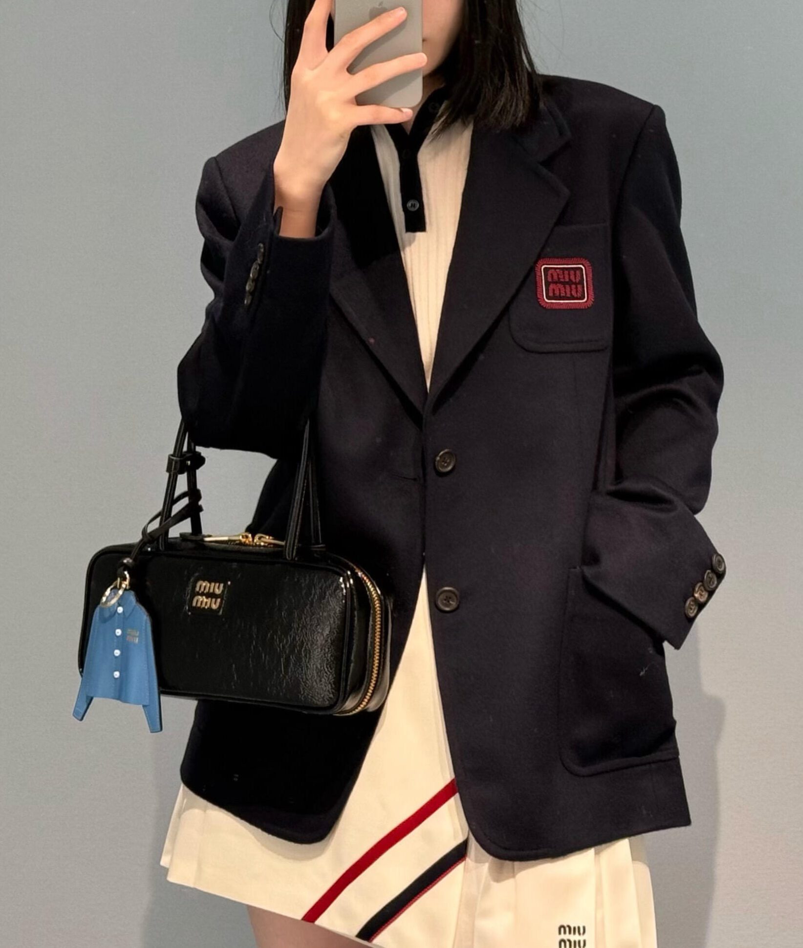 Miu Miu Beau leather bag view 8