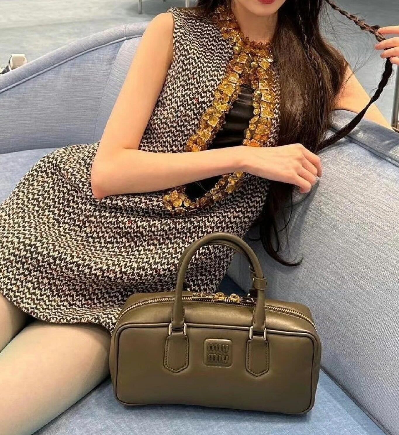 Miu Miu Beau leather bag view 15