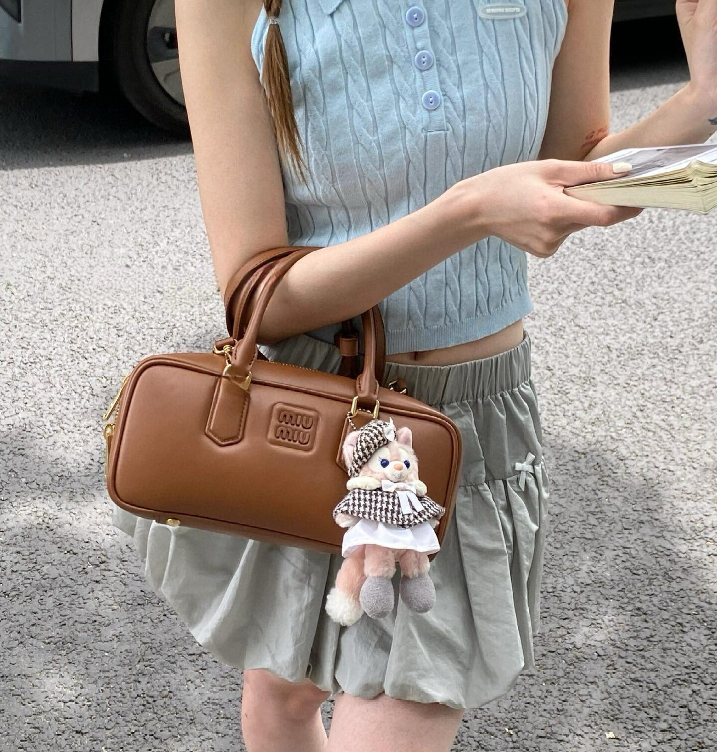 Miu Miu Beau leather bag view 10