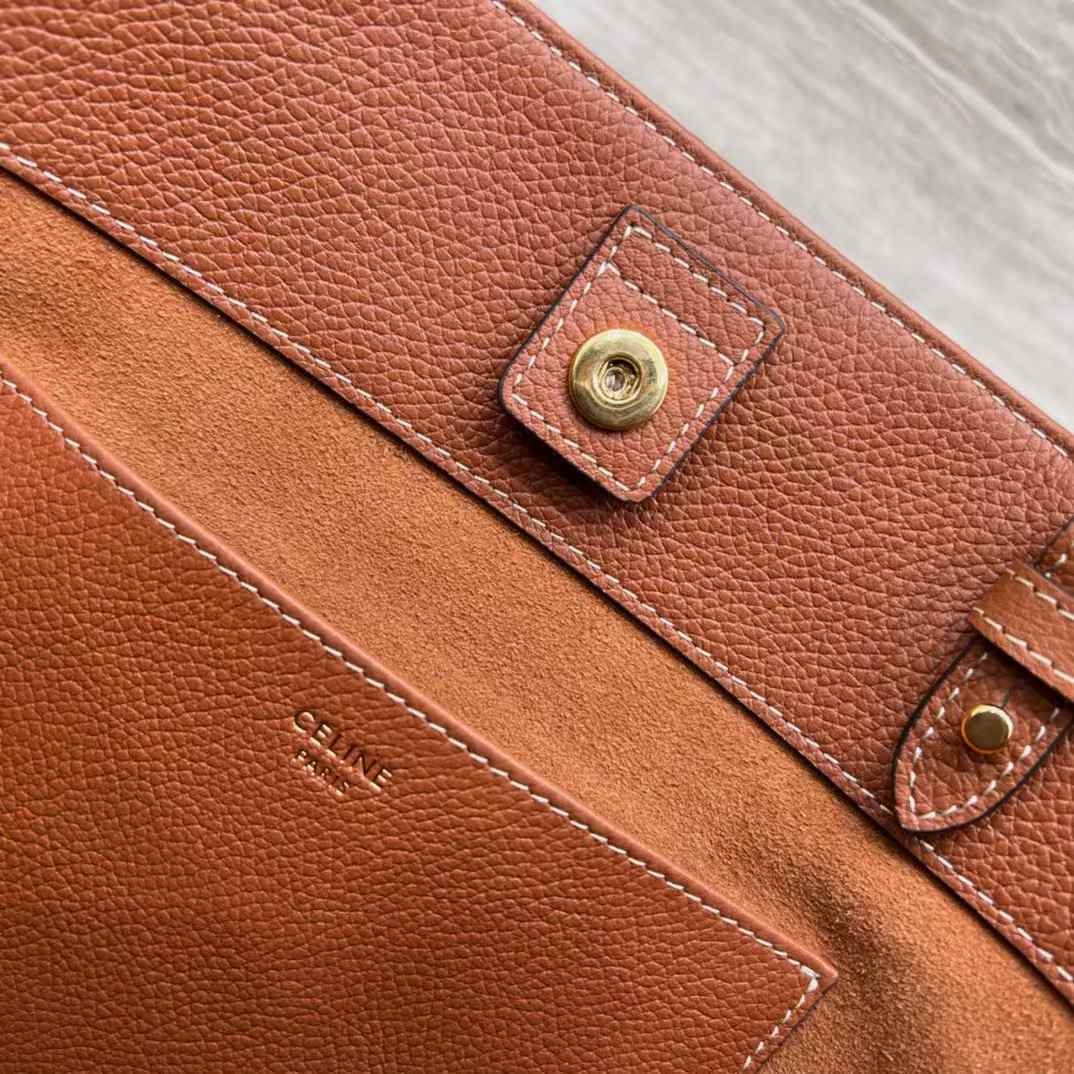 Celine MINI CABAS ANAIS CUIR TRIOMPHE in Grained calfskin view 7