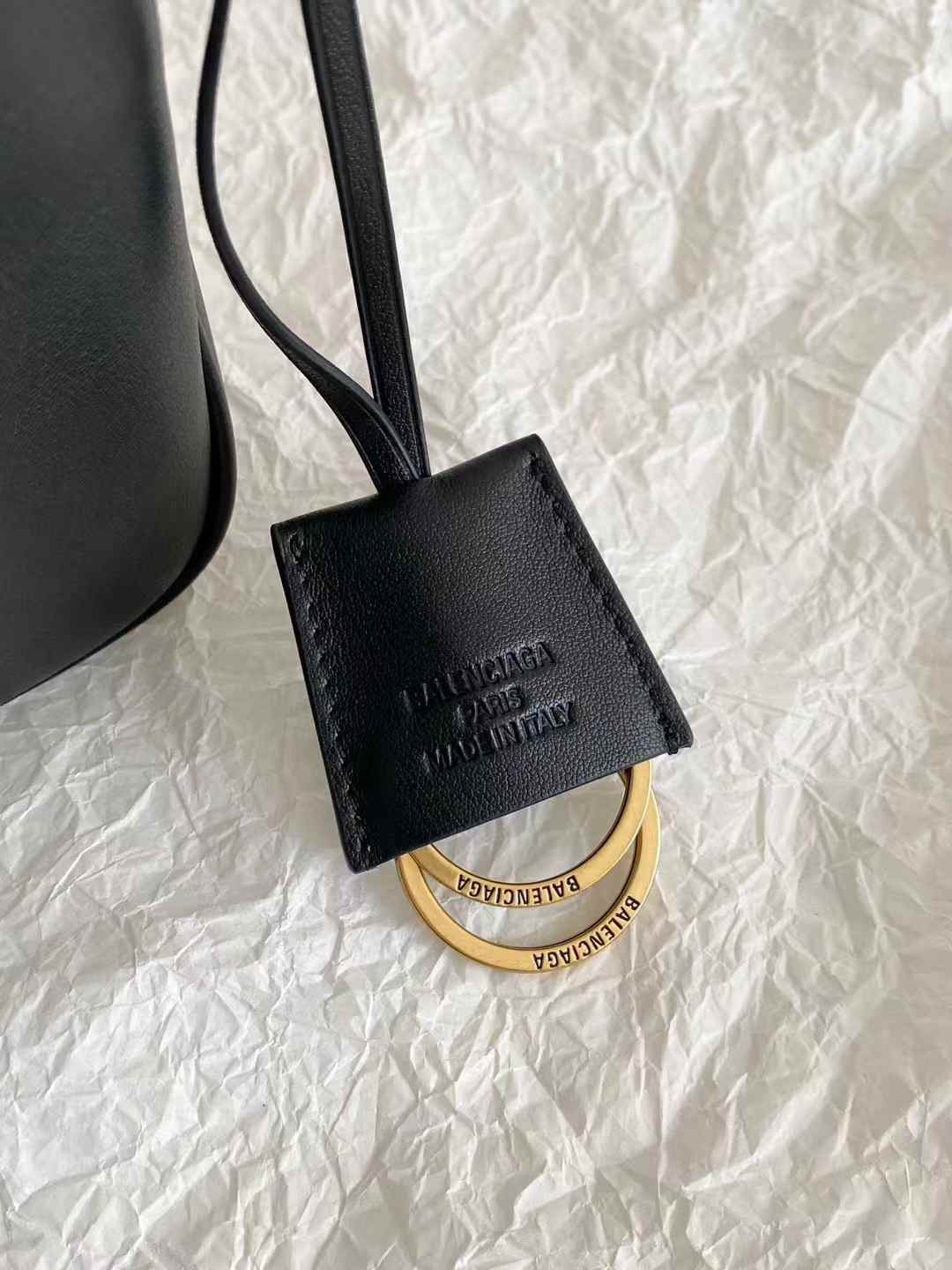 Balenciaga Women’s Rodeo Sling Pochette in Black view 9
