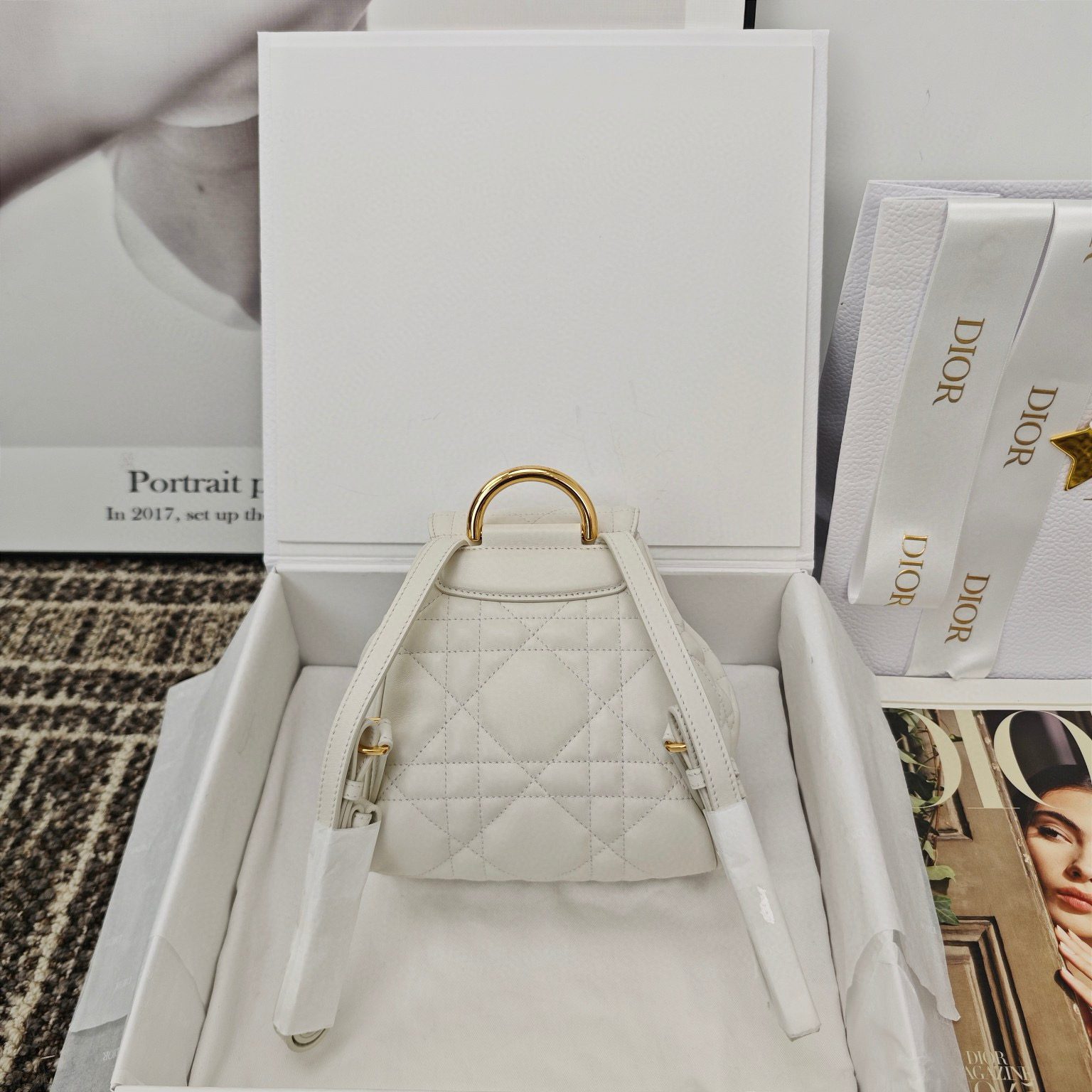Dior Small Caro Backpack view 2