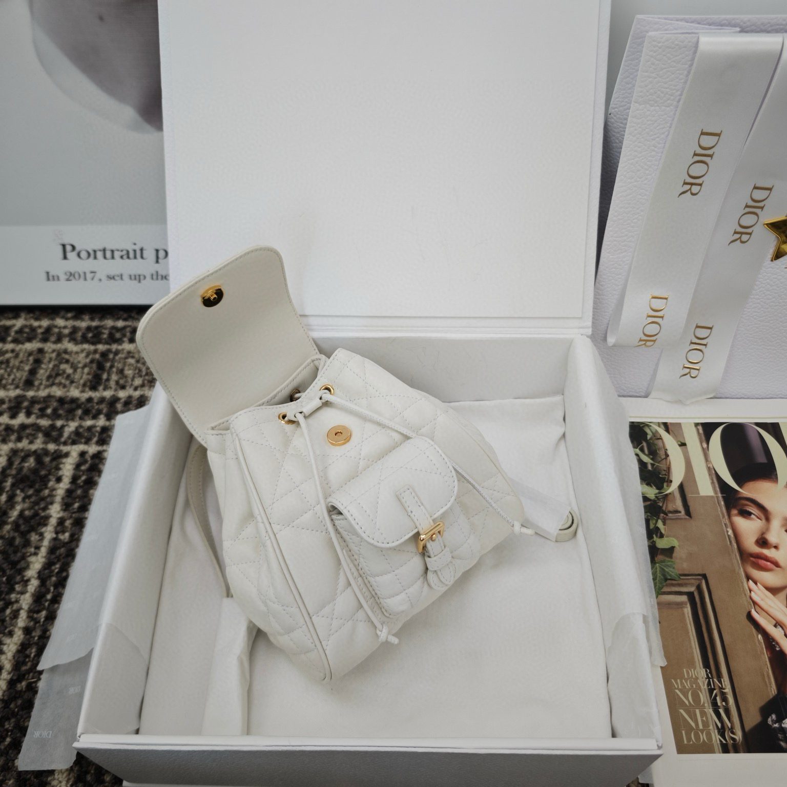 Dior Small Caro Backpack view 7