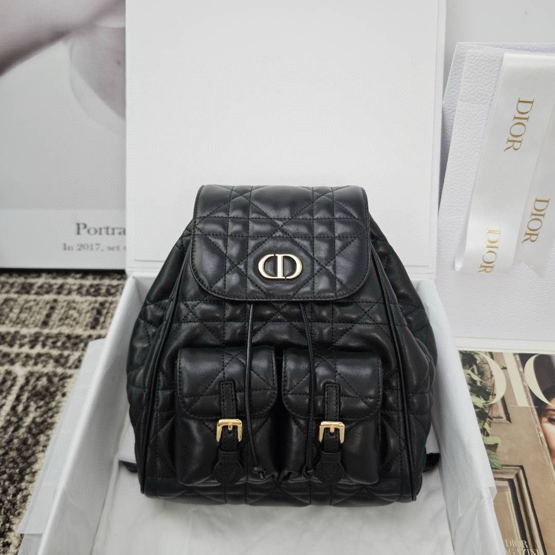 Dior Medium Caro Backpack view 1