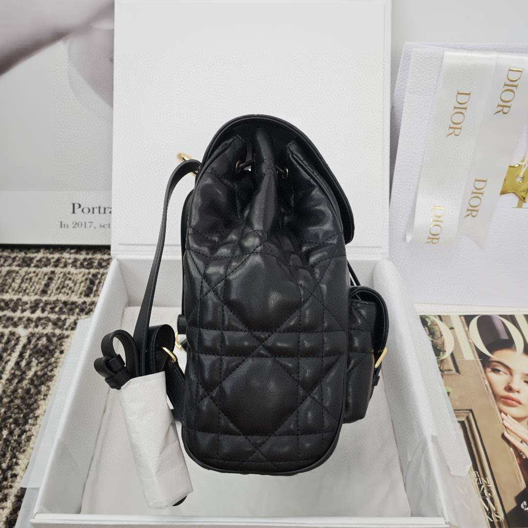 Dior Medium Caro Backpack view 3
