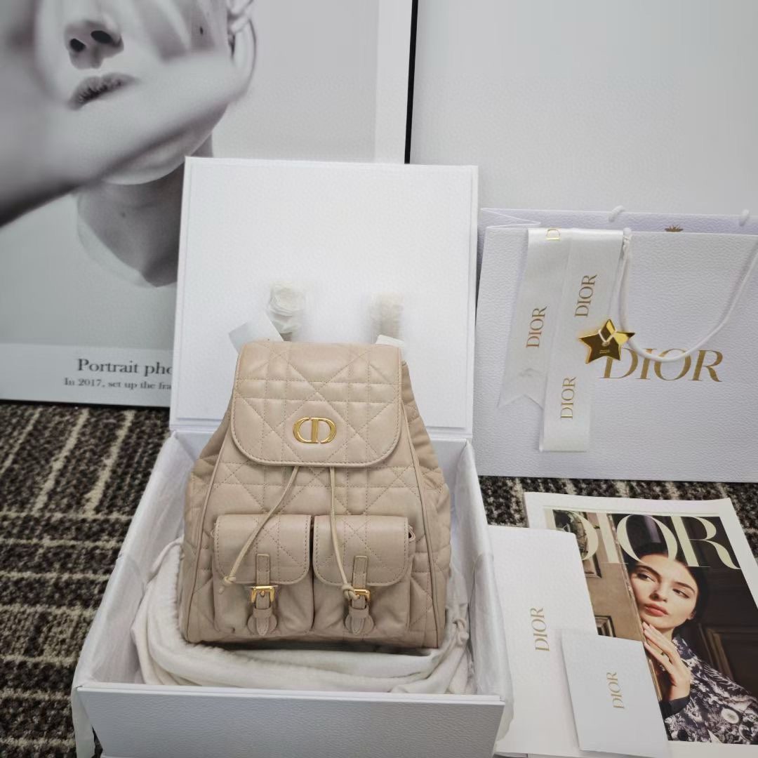 Dior Medium Caro Backpack view 1