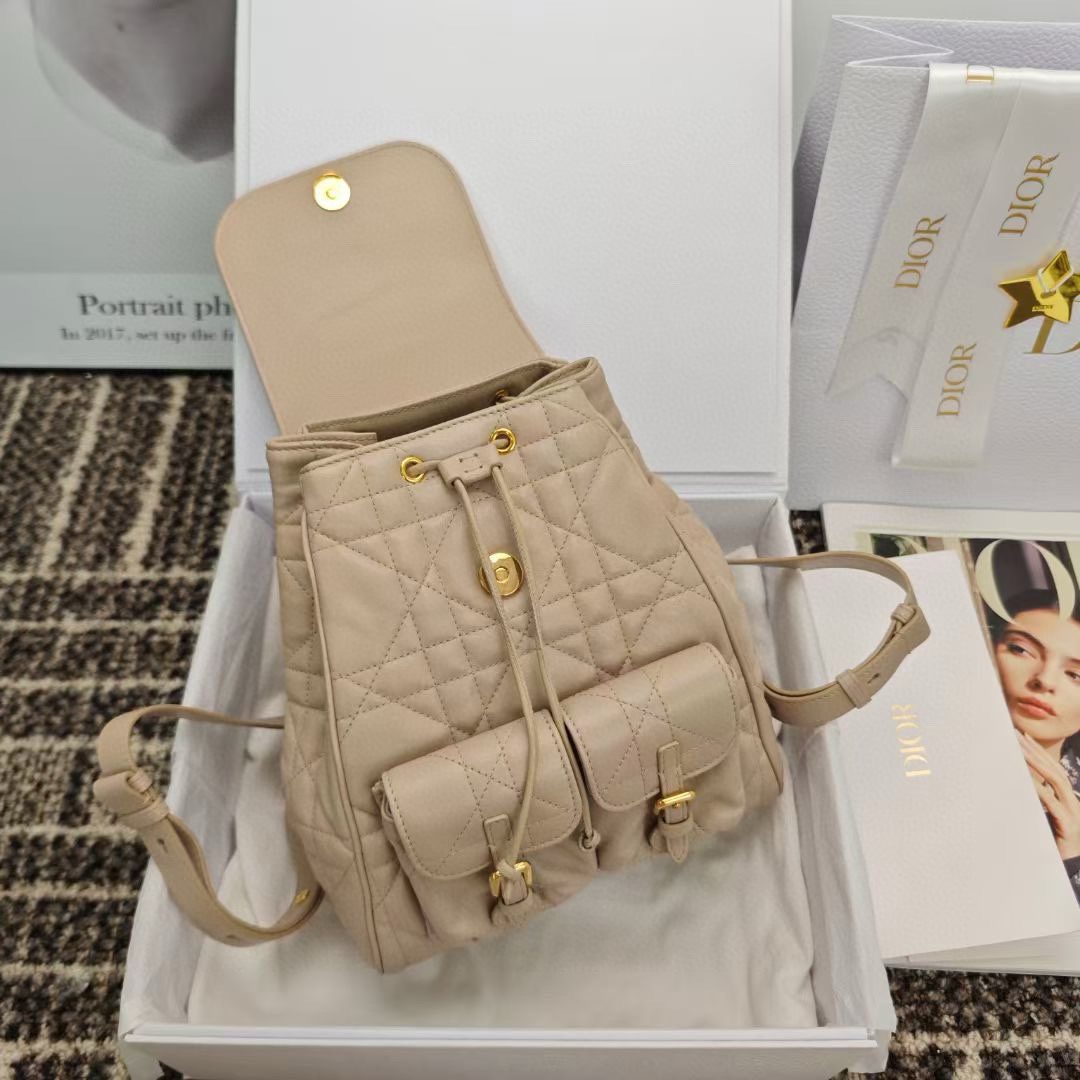 Dior Medium Caro Backpack view 2