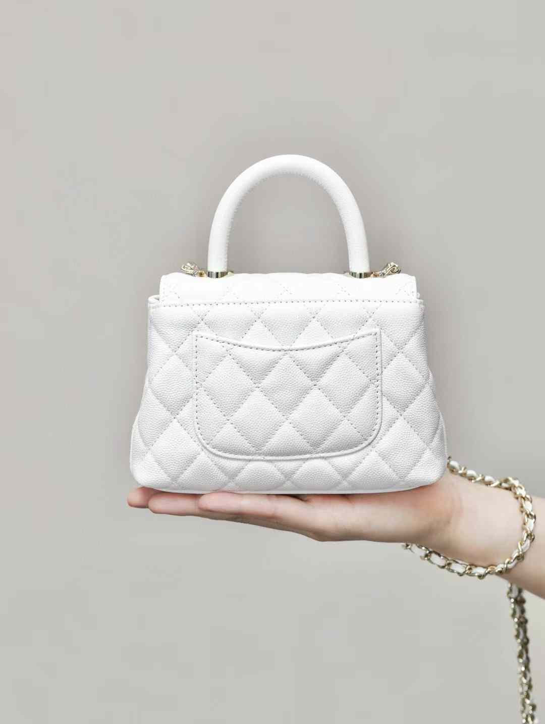 Chanel Mini Flap Bag With Top Handle view 2