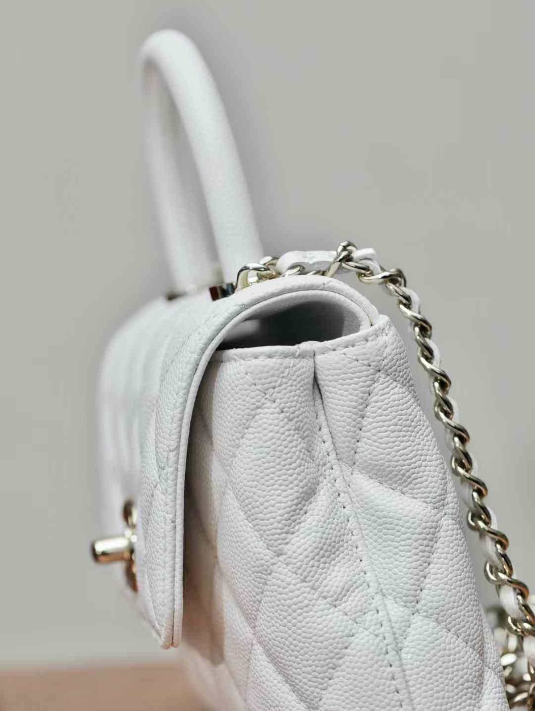Chanel Mini Flap Bag With Top Handle view 4