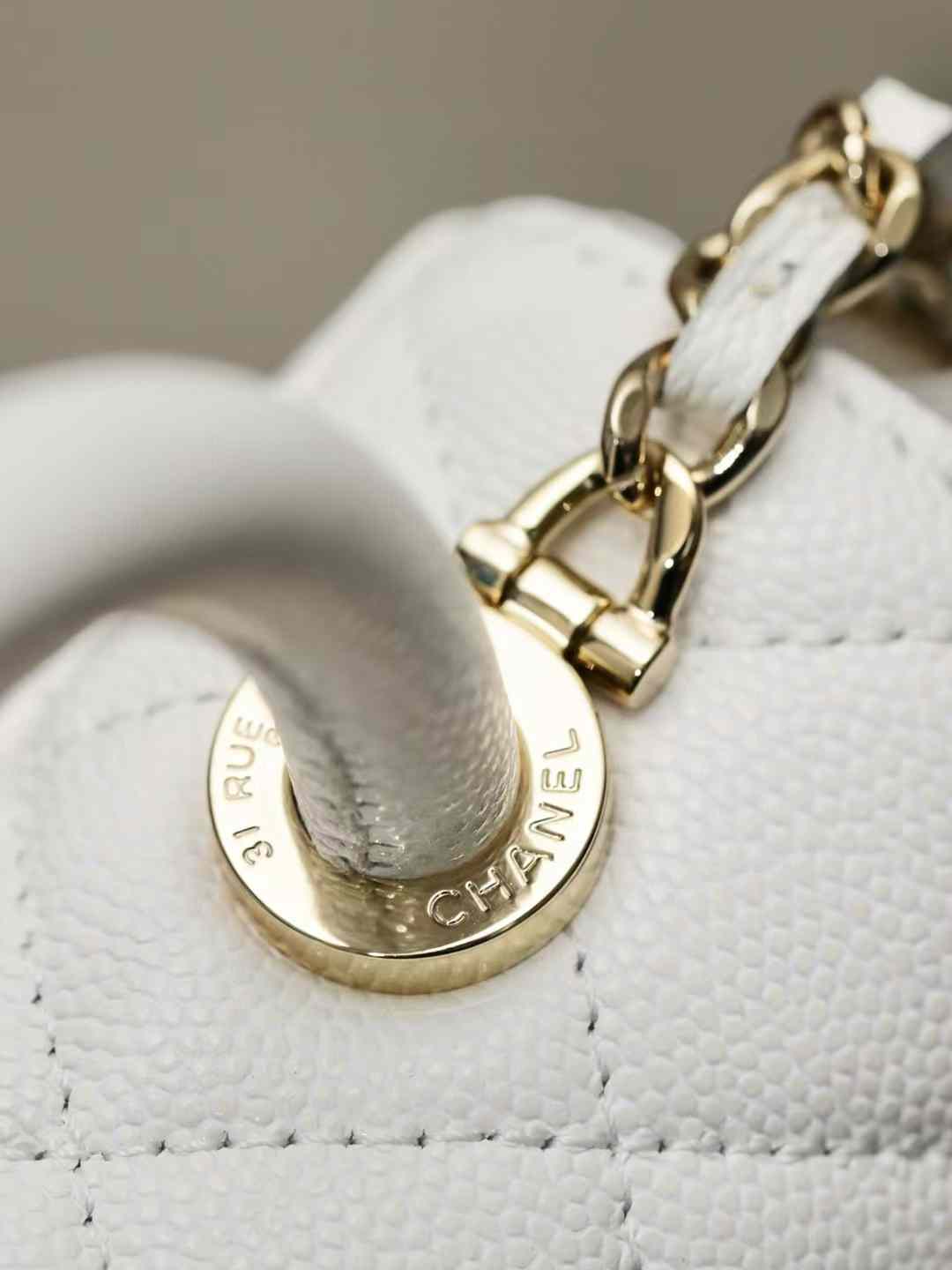Chanel Mini Flap Bag With Top Handle view 5