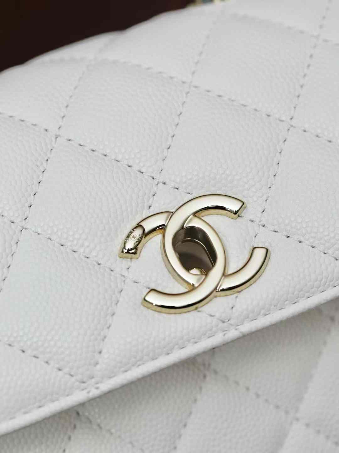 Chanel Mini Flap Bag With Top Handle view 6