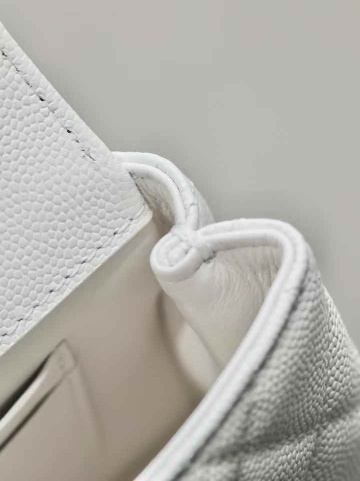 Chanel Mini Flap Bag With Top Handle view 9